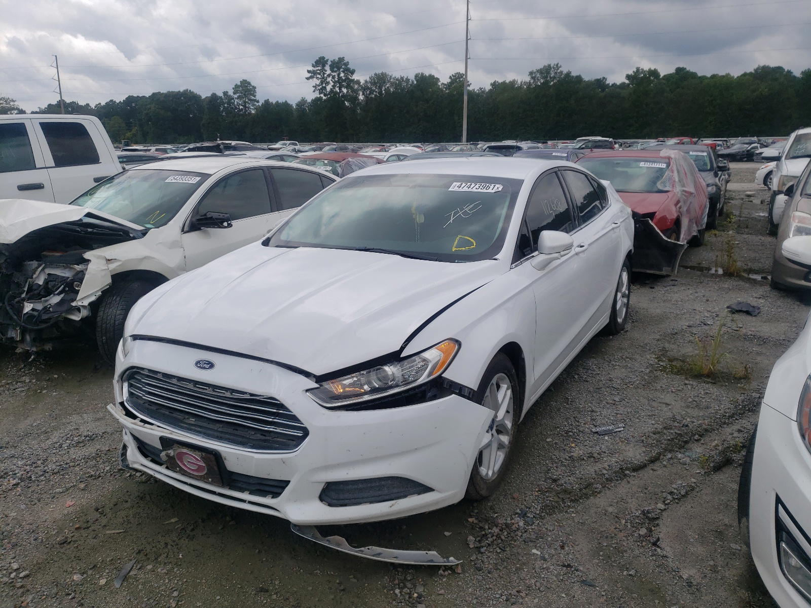 Photo 2 from auction – 2015 FORD FUSION with VIN 1FA6P0H77F5129166