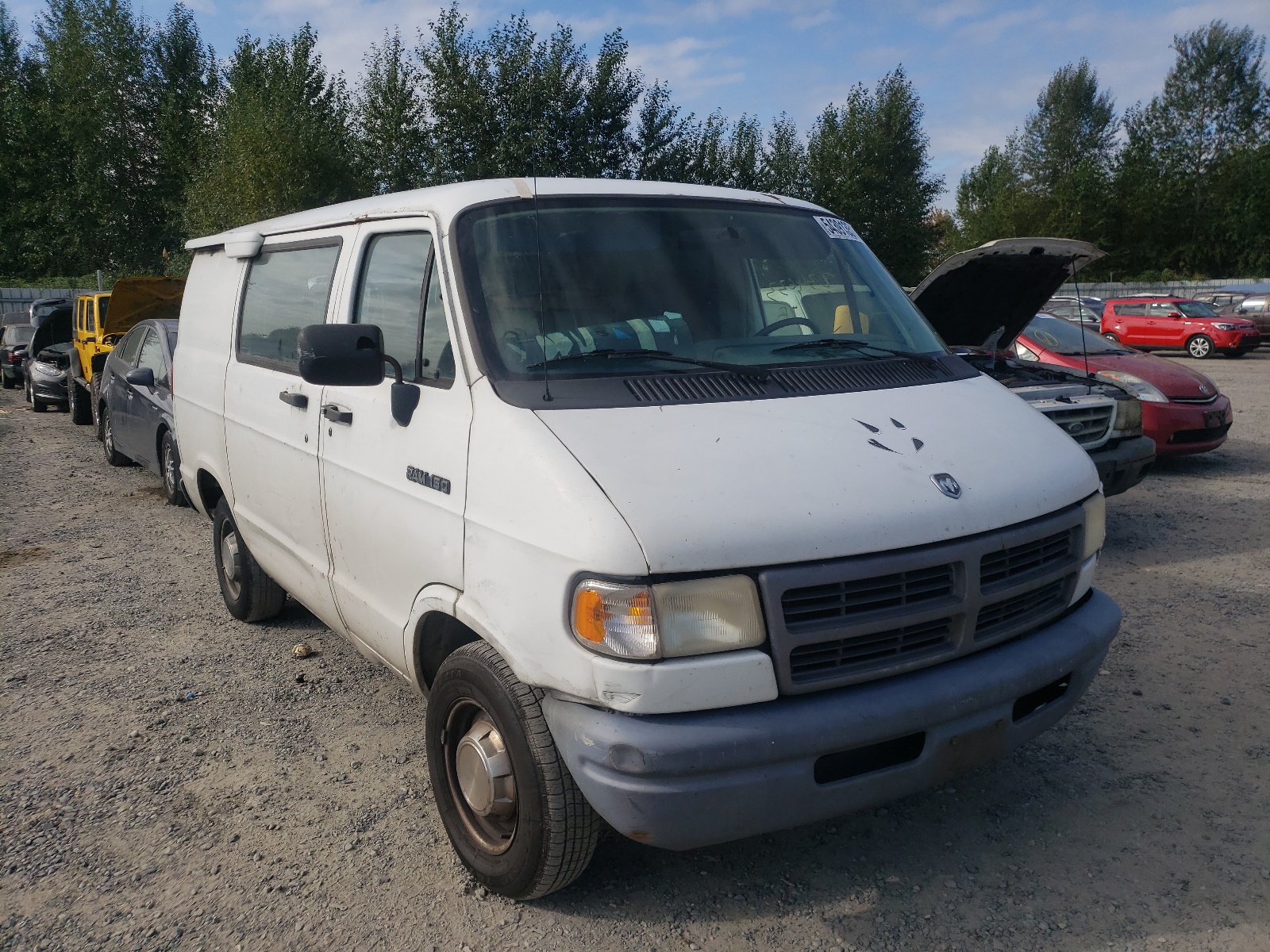 Photo 1 from auction – 1994 DODGE RAM VAN B1 with VIN 2B7GB11X4RK138078