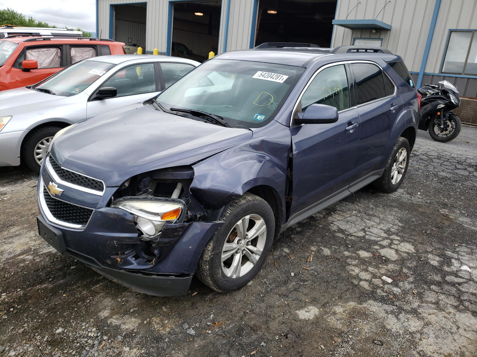 Photo 2 from auction – 2013 CHEVROLET EQUINOX LT with VIN 2GNFLEE36D6188545