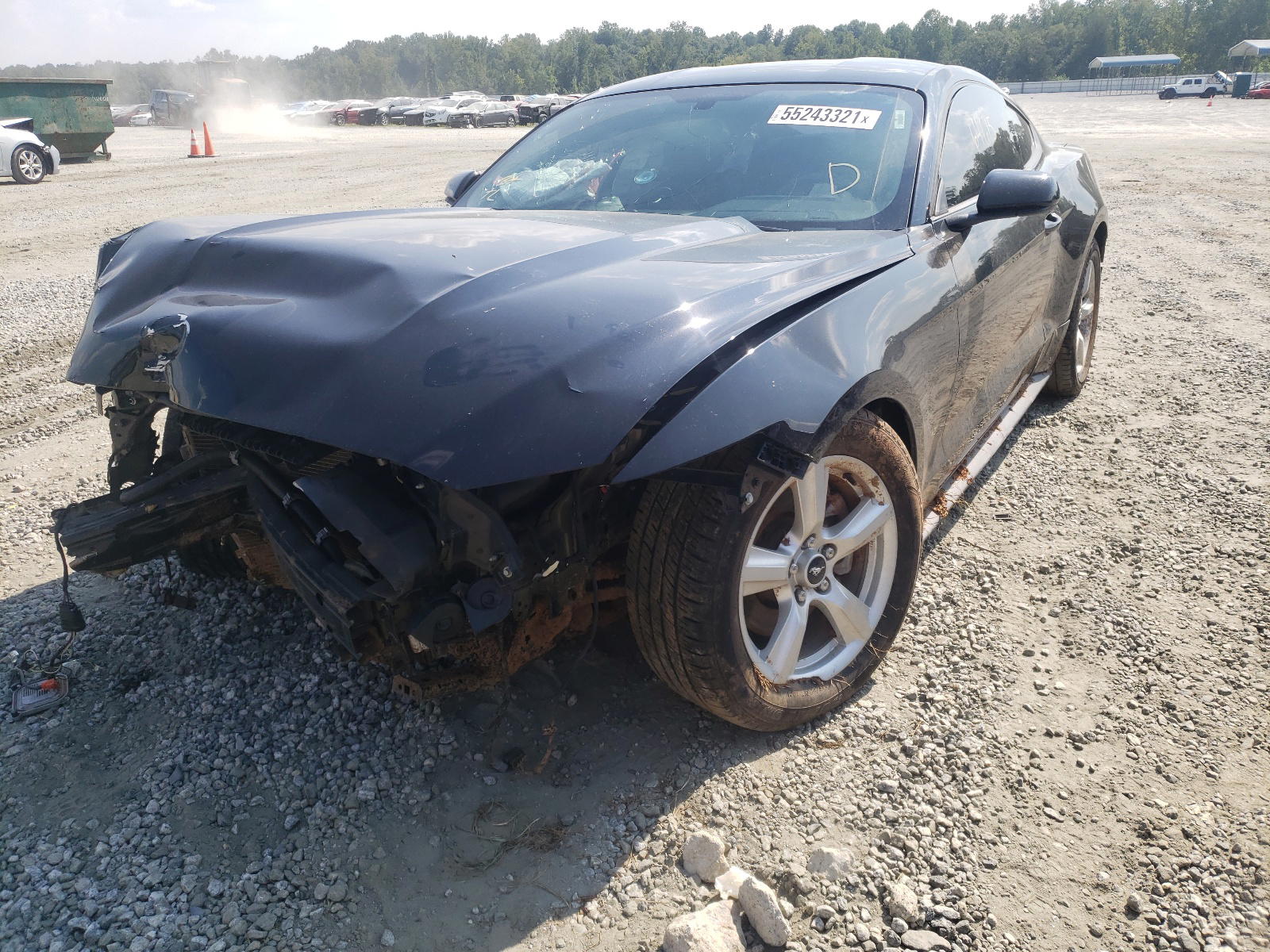 Photo 2 from auction – 2017 FORD MUSTANG with VIN 1FA6P8AM7H5328560