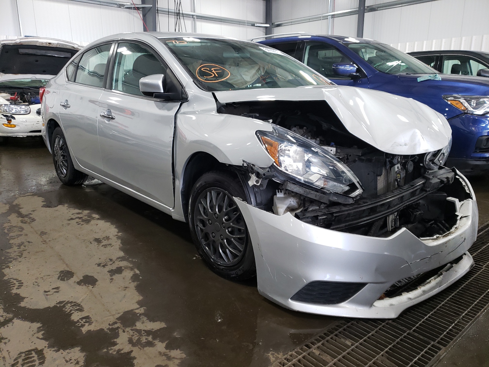 Photo 1 from auction – 2018 NISSAN SENTRA S with VIN 3N1AB7AP3JY287007
