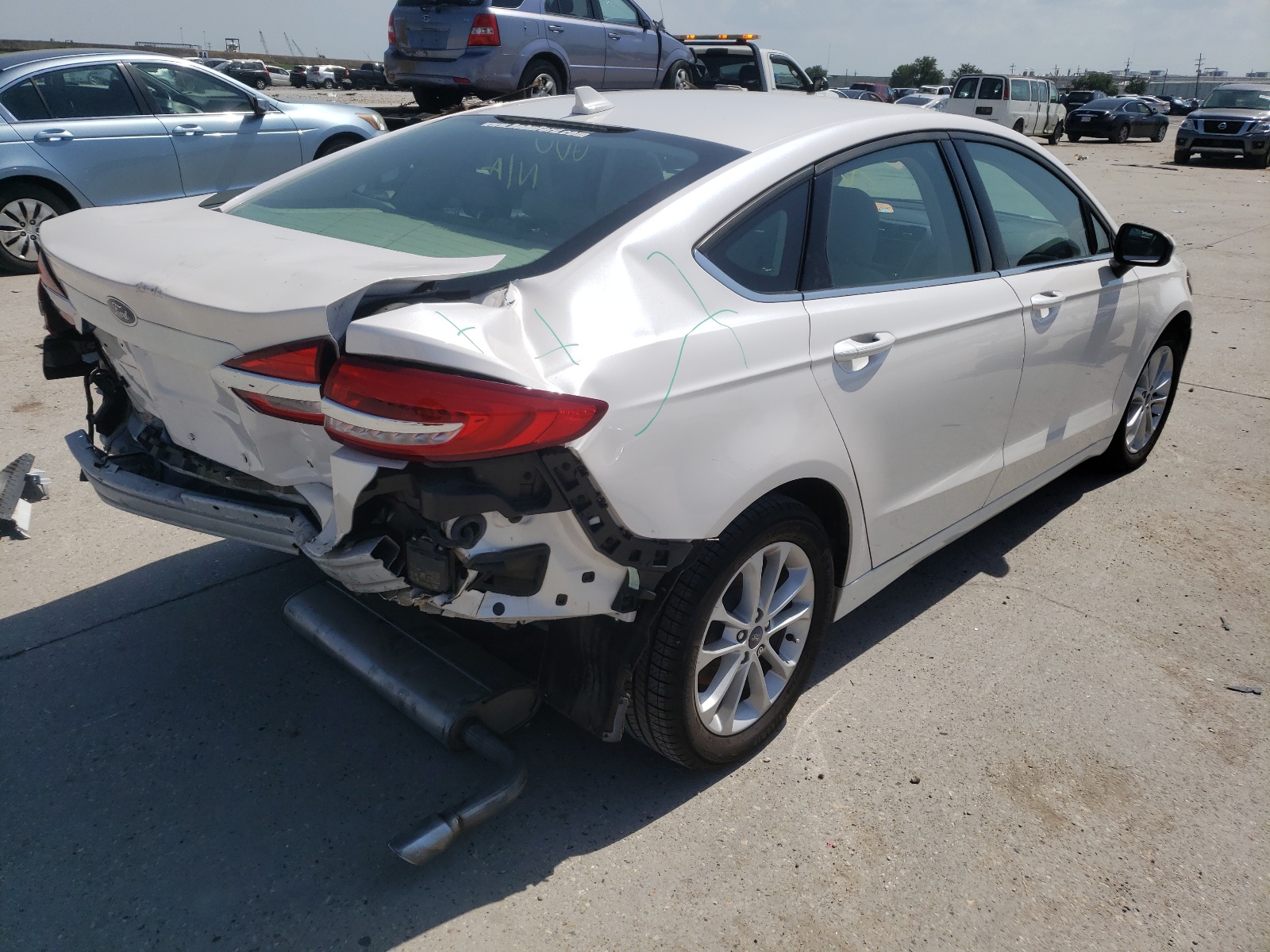 Photo 4 from auction – 2020 FORD FUSION SE with VIN 3FA6P0HD7LR184506
