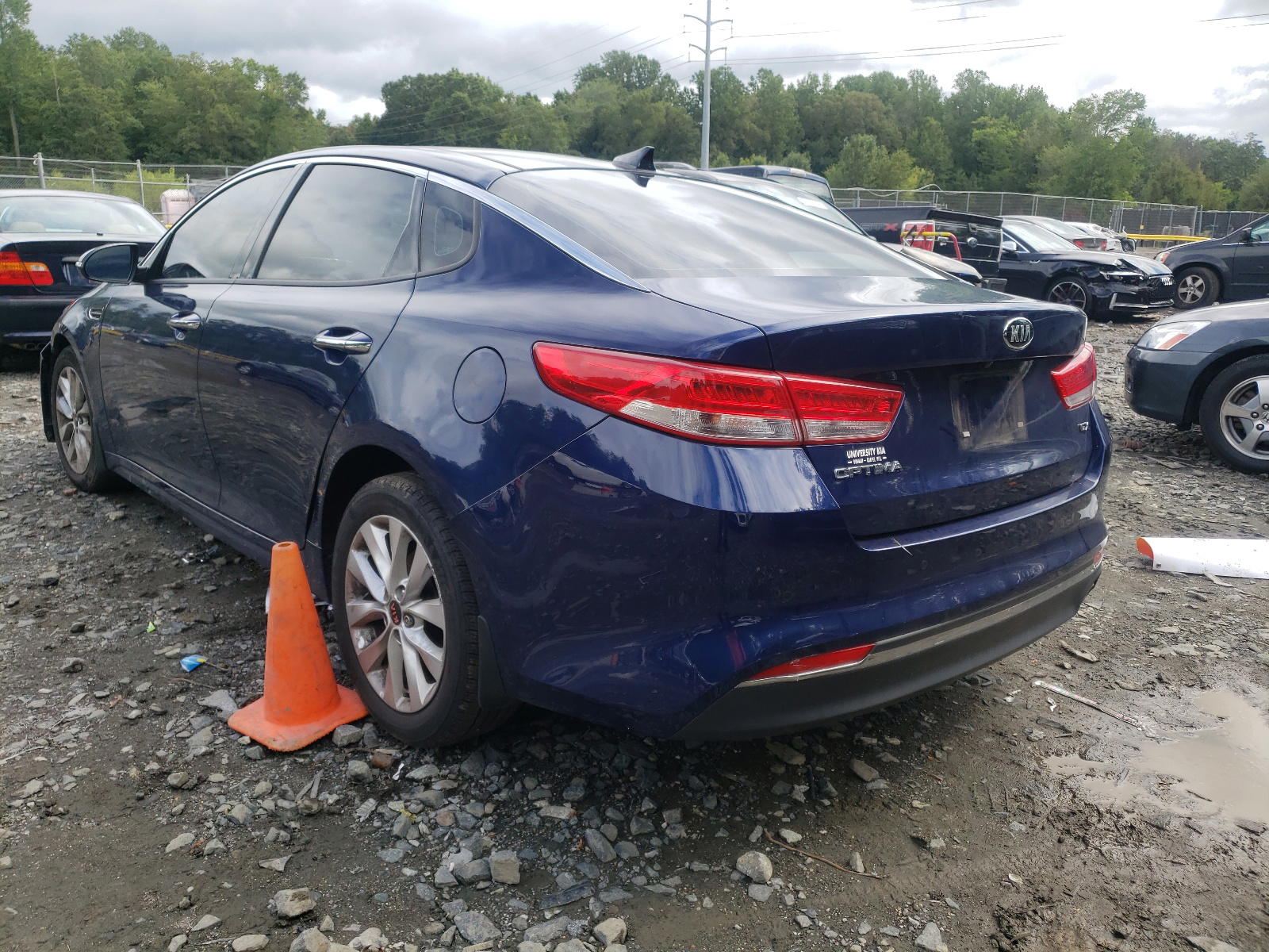 Photo 3 from auction – 2018 KIA OPTIMA EX with VIN 5XXGU4L34JG219818