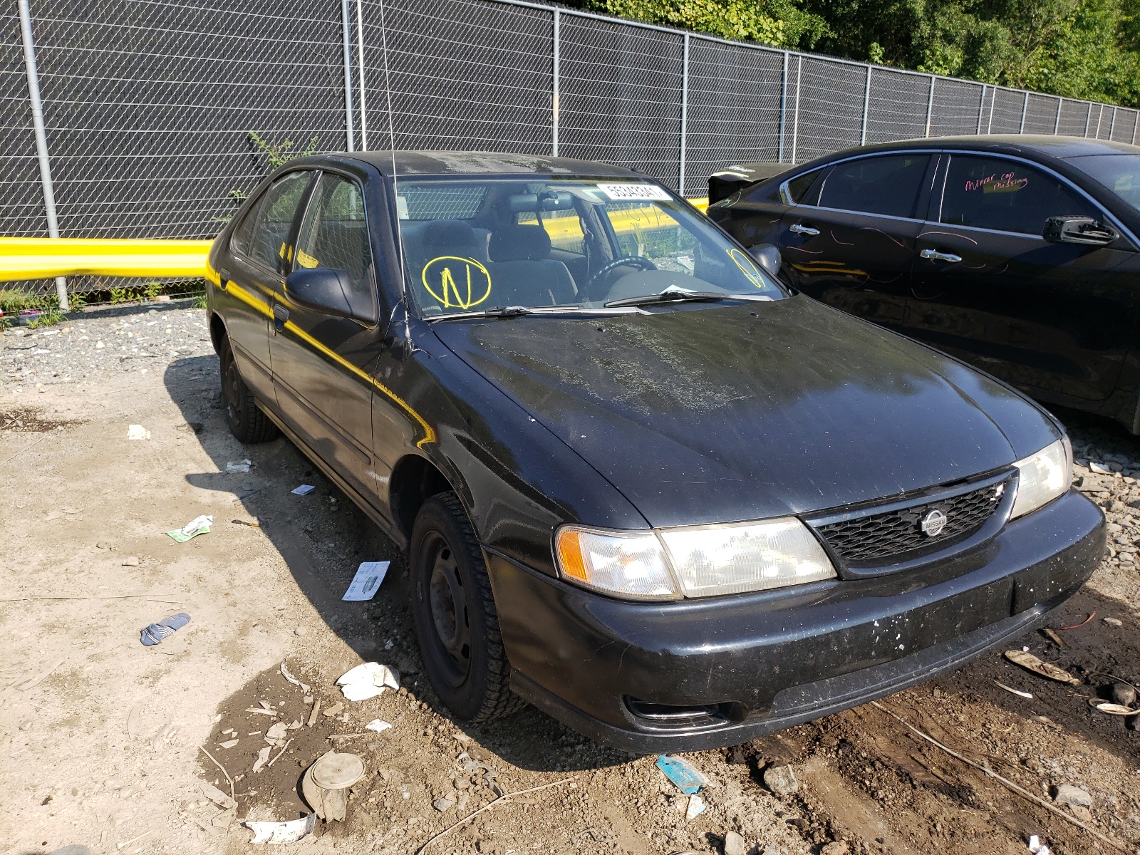 Photo 1 from auction – 1998 NISSAN SENTRA XE with VIN 3N1AB41D9WL049722