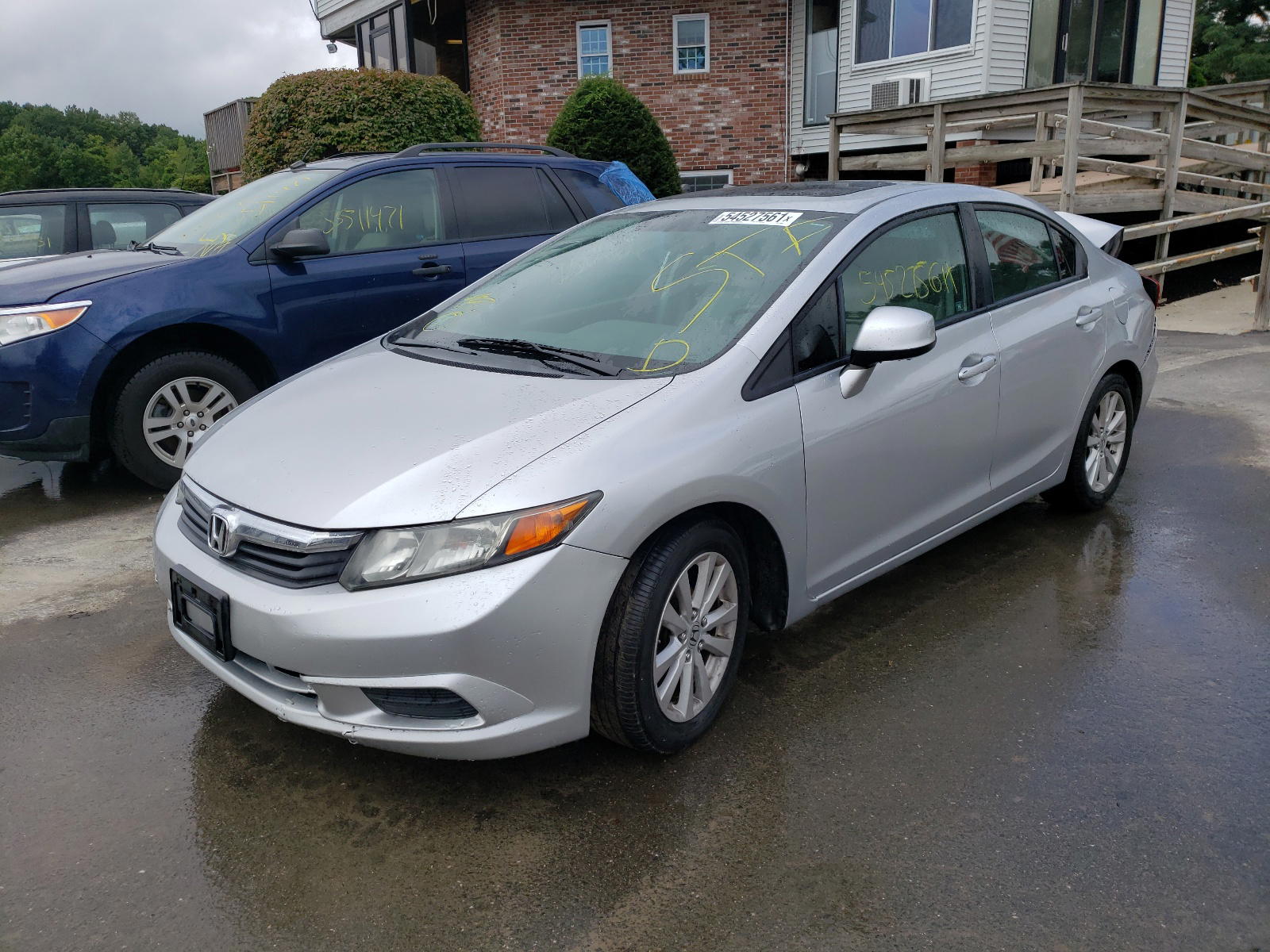 Photo 2 from auction – 2012 HONDA CIVIC EX with VIN 2HGFB2F81CH318501