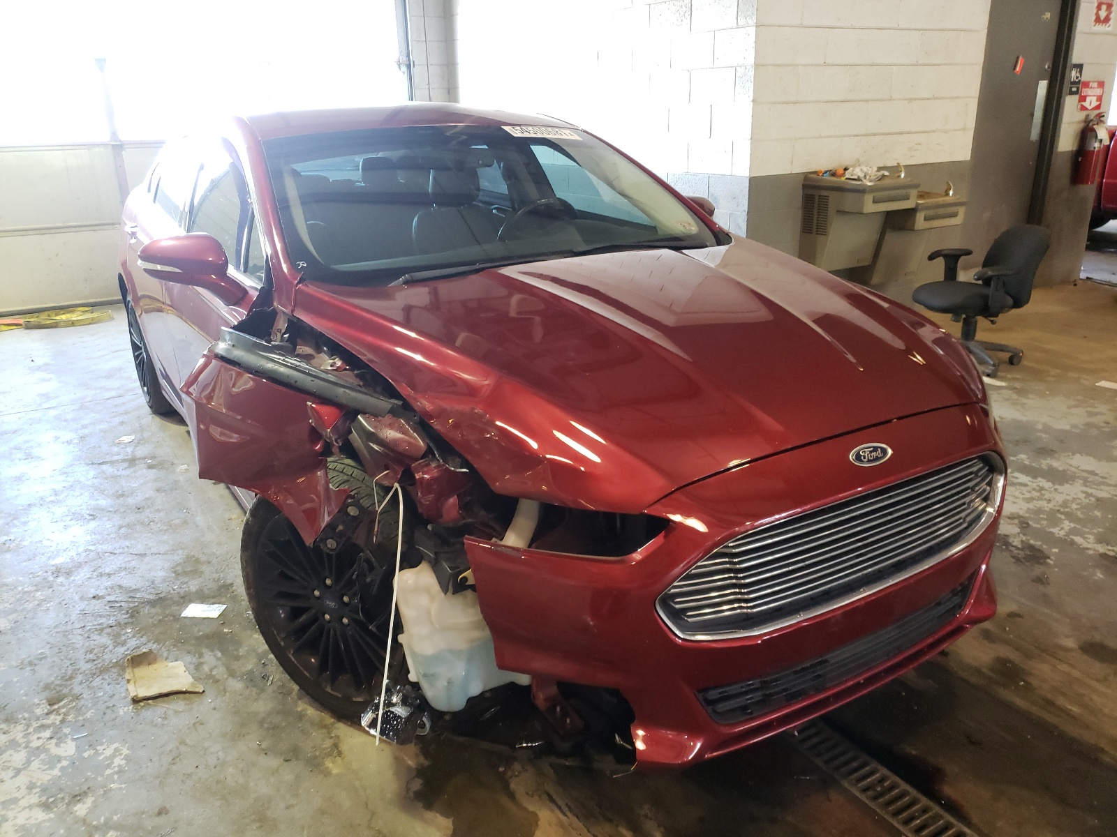 FORD FUSION SE 2014 with VIN 3FA6P0HD6ER205980 - Photo from auction