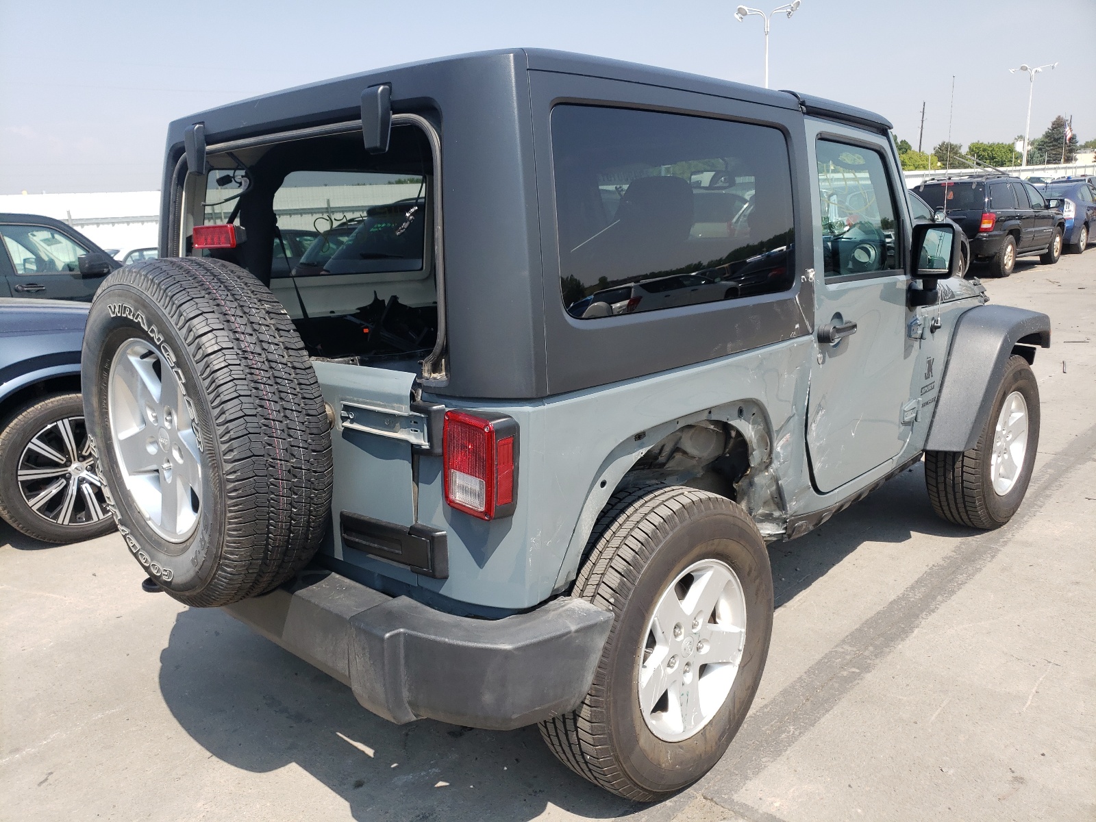 Photo 4 from auction – 2015 JEEP WRANGLER S with VIN 1C4AJWAG9FL773458