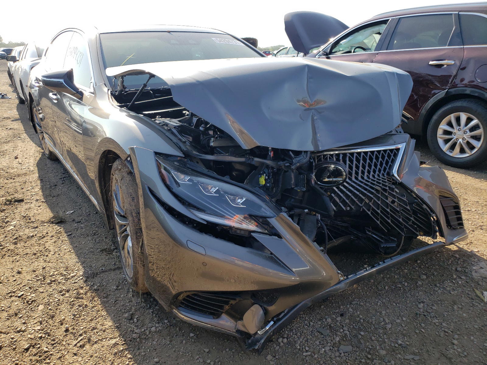 LEXUS LS 500 BAS 2019 with VIN JTHC51FF4K5006761 - Photo from auction