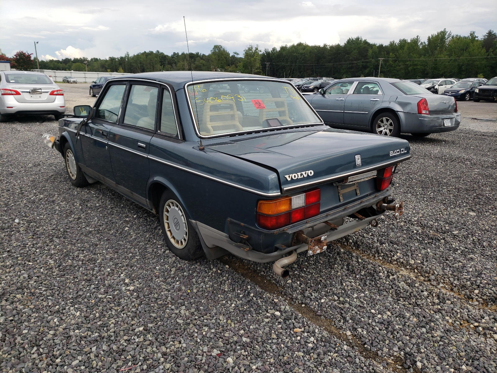 Photo 3 from auction – 1990 VOLVO 240 BASE with VIN YV1AA8846L1426274