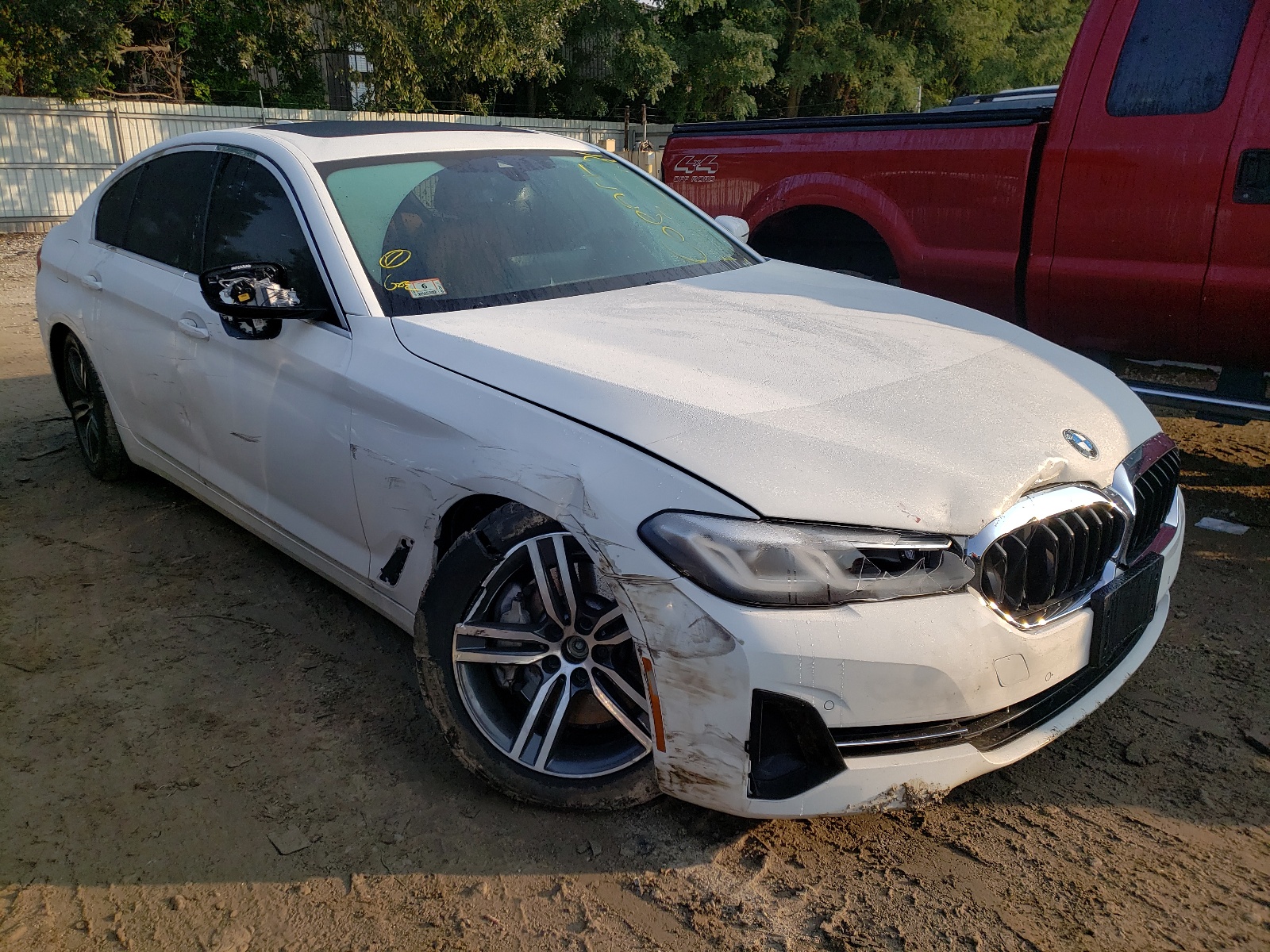 BMW 530 XI 2021 with VIN WBA13BJ04MCF74966 - Photo from auction