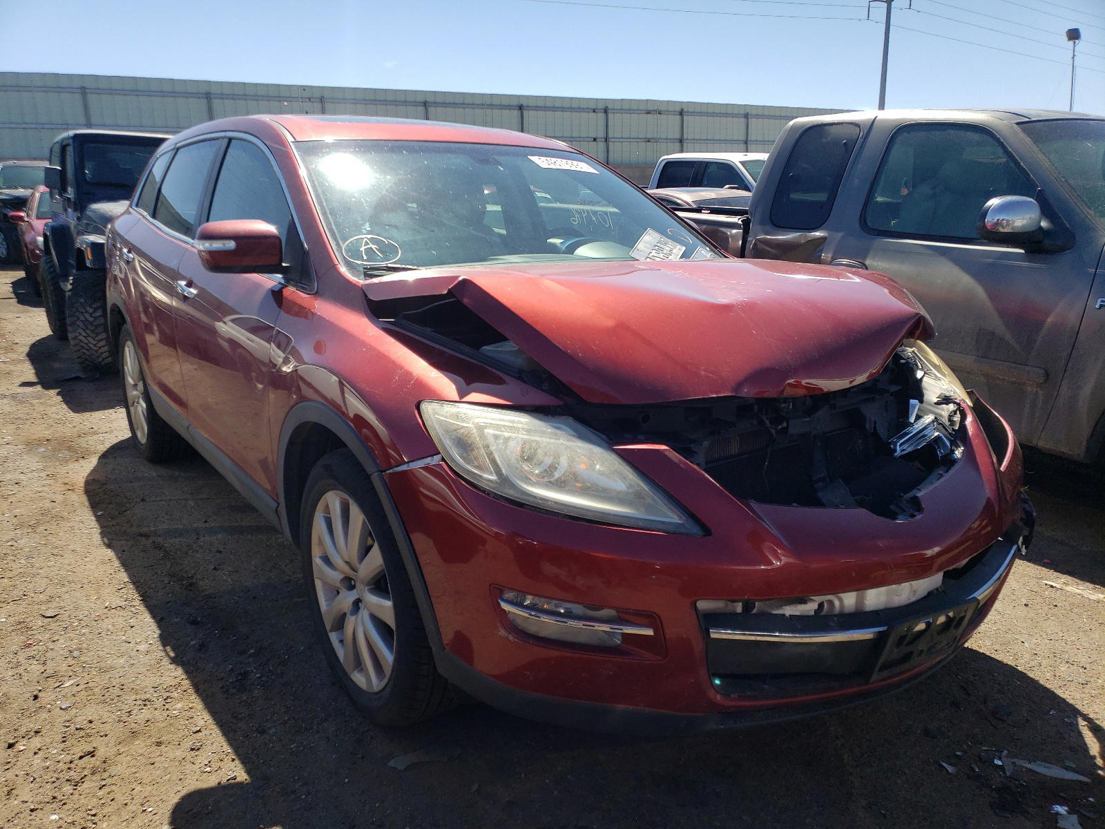 MAZDA CX-9 2008 with VIN JM3TB38V180148556 - Photo from auction