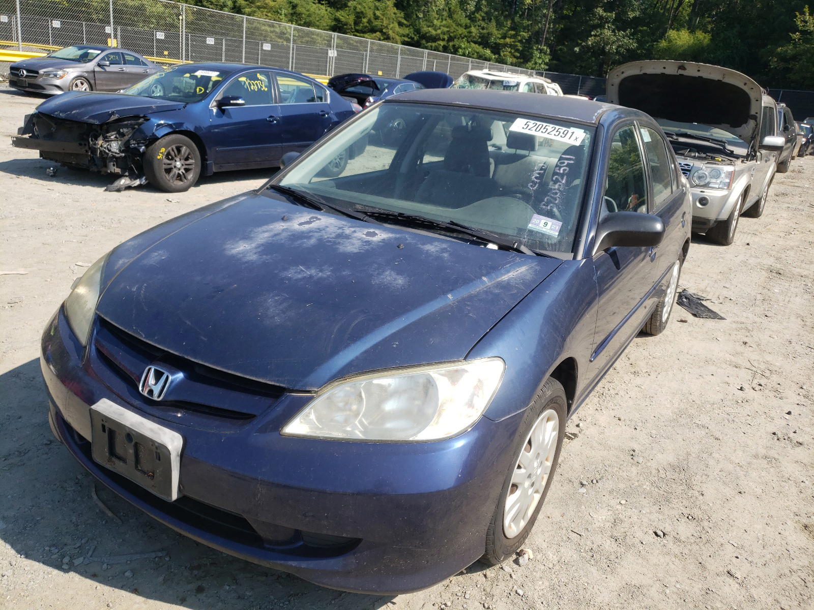 Photo 9 from auction – 2004 HONDA CIVIC with VIN 2HGES16594H636766