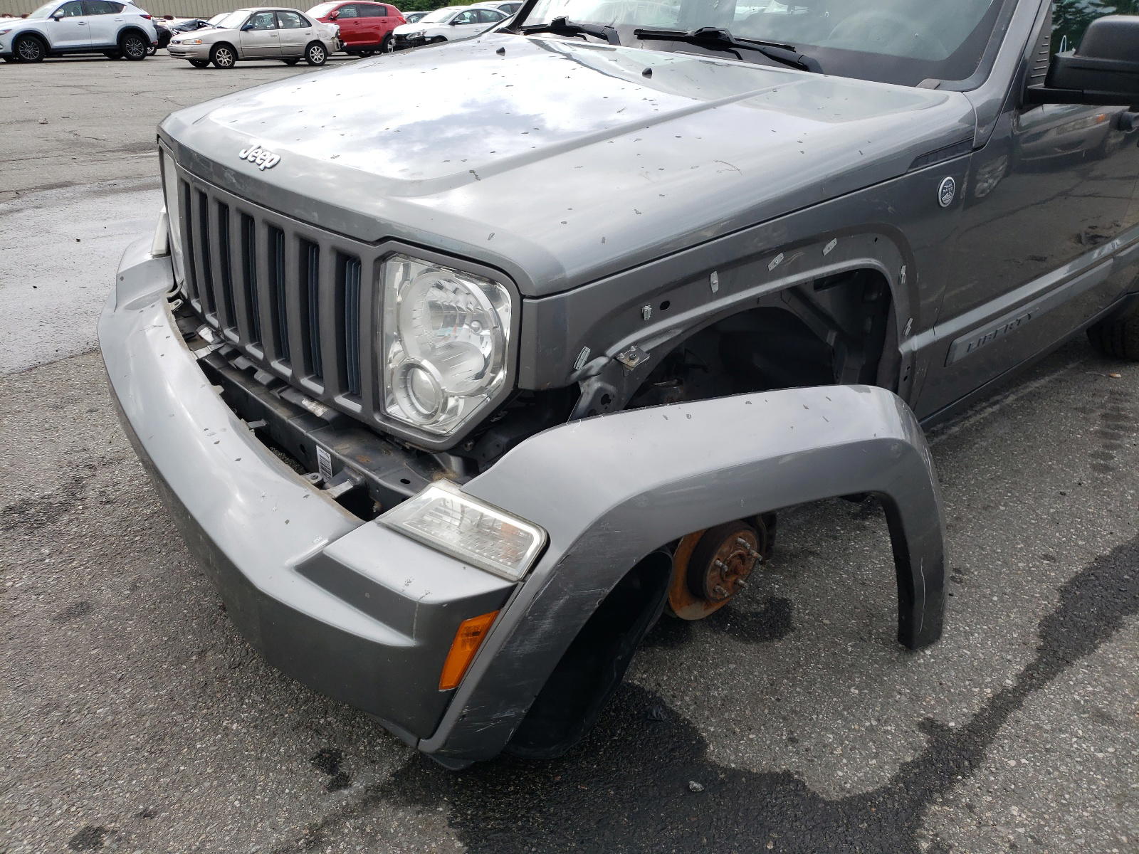 Photo 9 from auction – 2012 JEEP LIBERTY SP with VIN 1C4PJMAK2CW141995