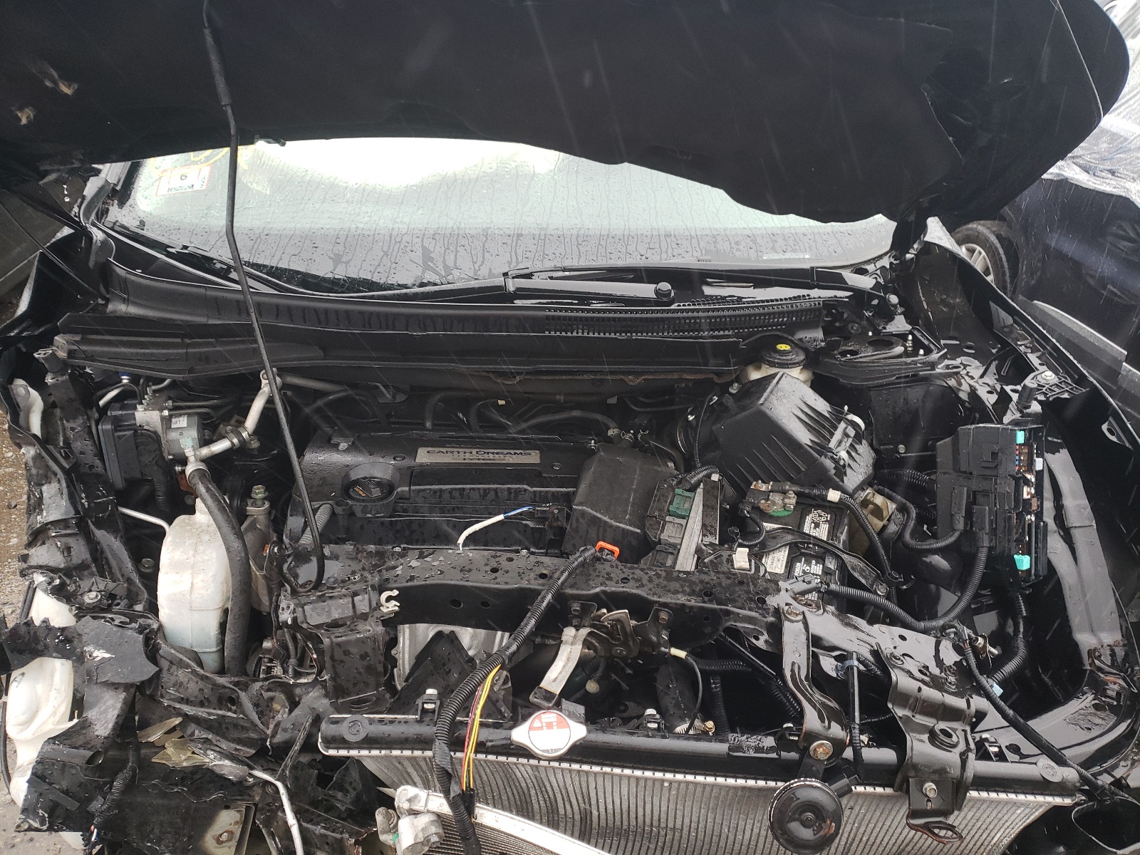 Photo 7 from auction – 2015 HONDA CR-V EX with VIN 2HKRM4H51FH611850