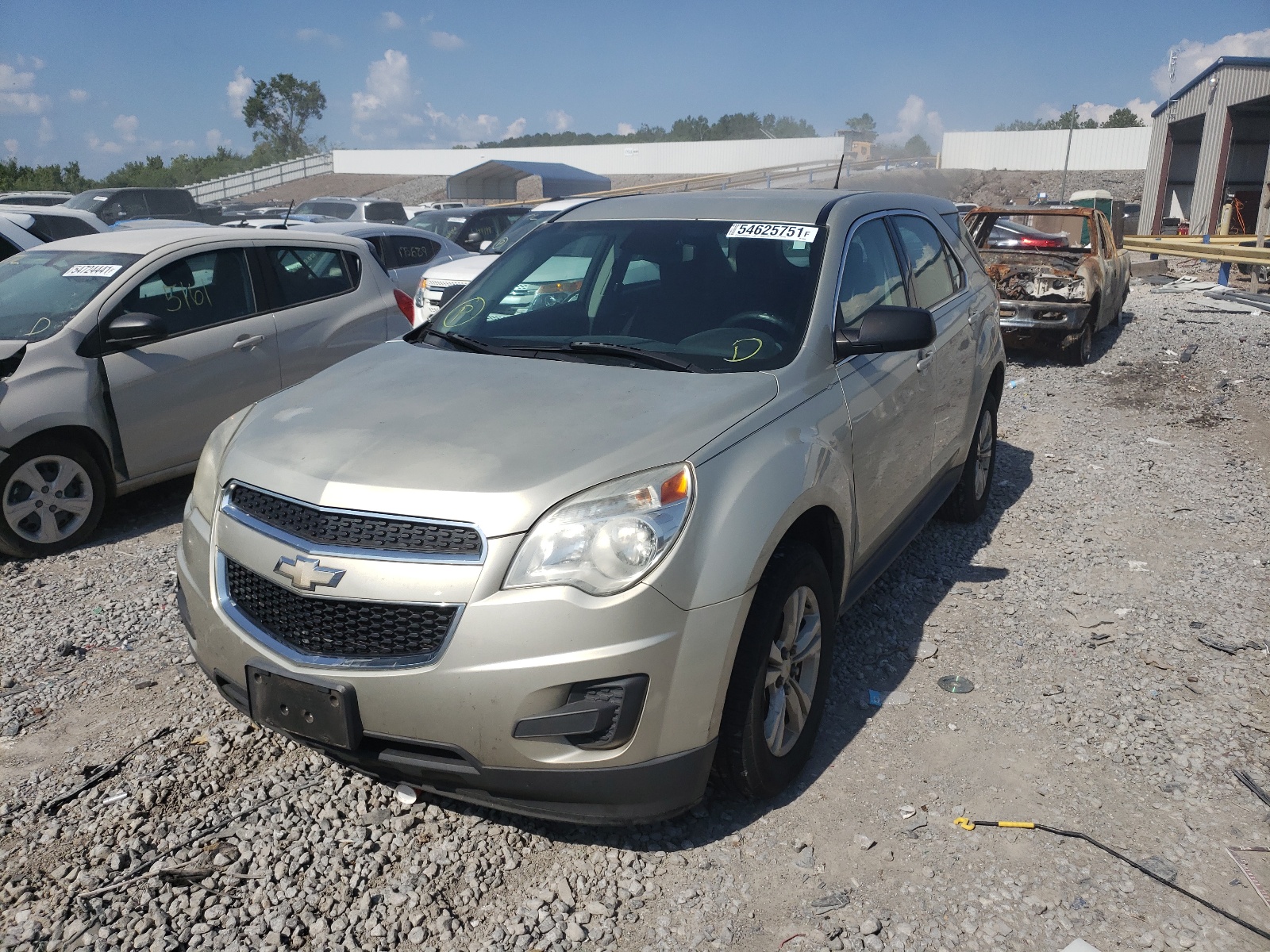 Photo 2 from auction – 2013 CHEVROLET EQUINOX LS with VIN 2GNALBEK4D6349894