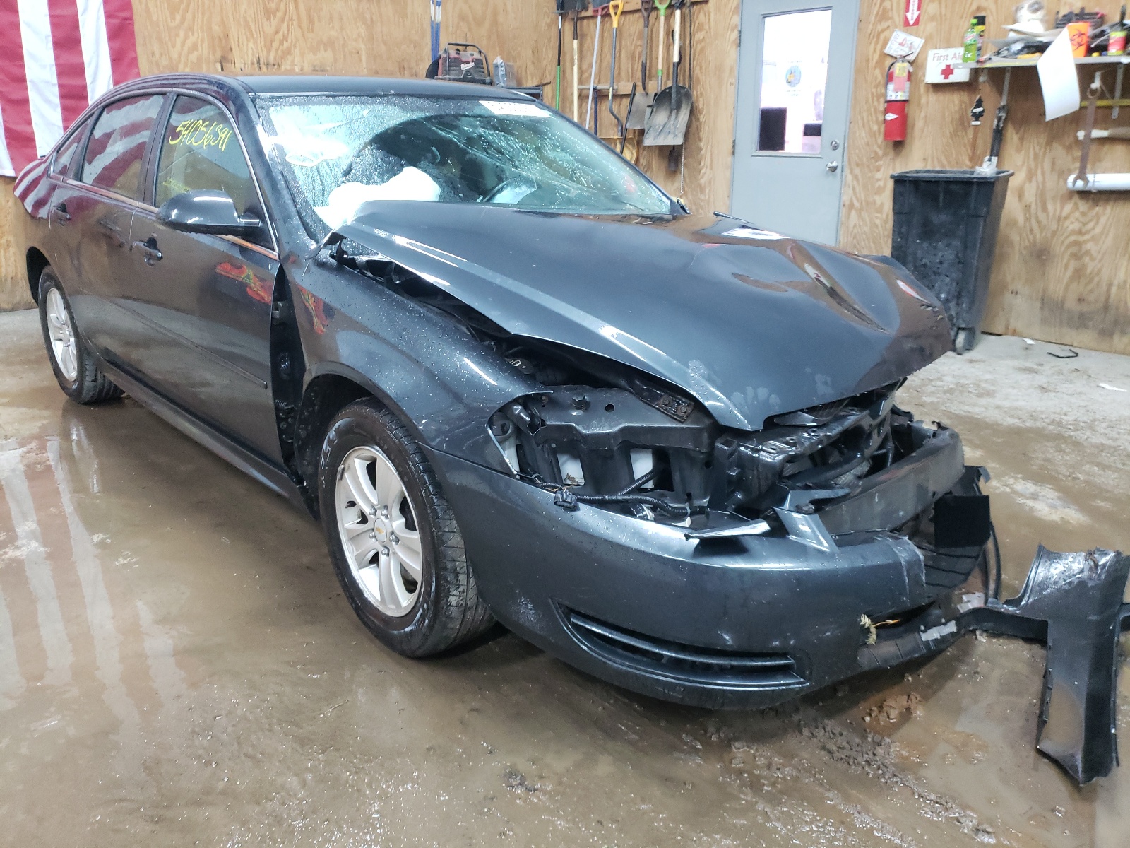 CHEVROLET IMPALA LS 2013 with VIN 2G1WA5E3XD1144035 - Photo from auction