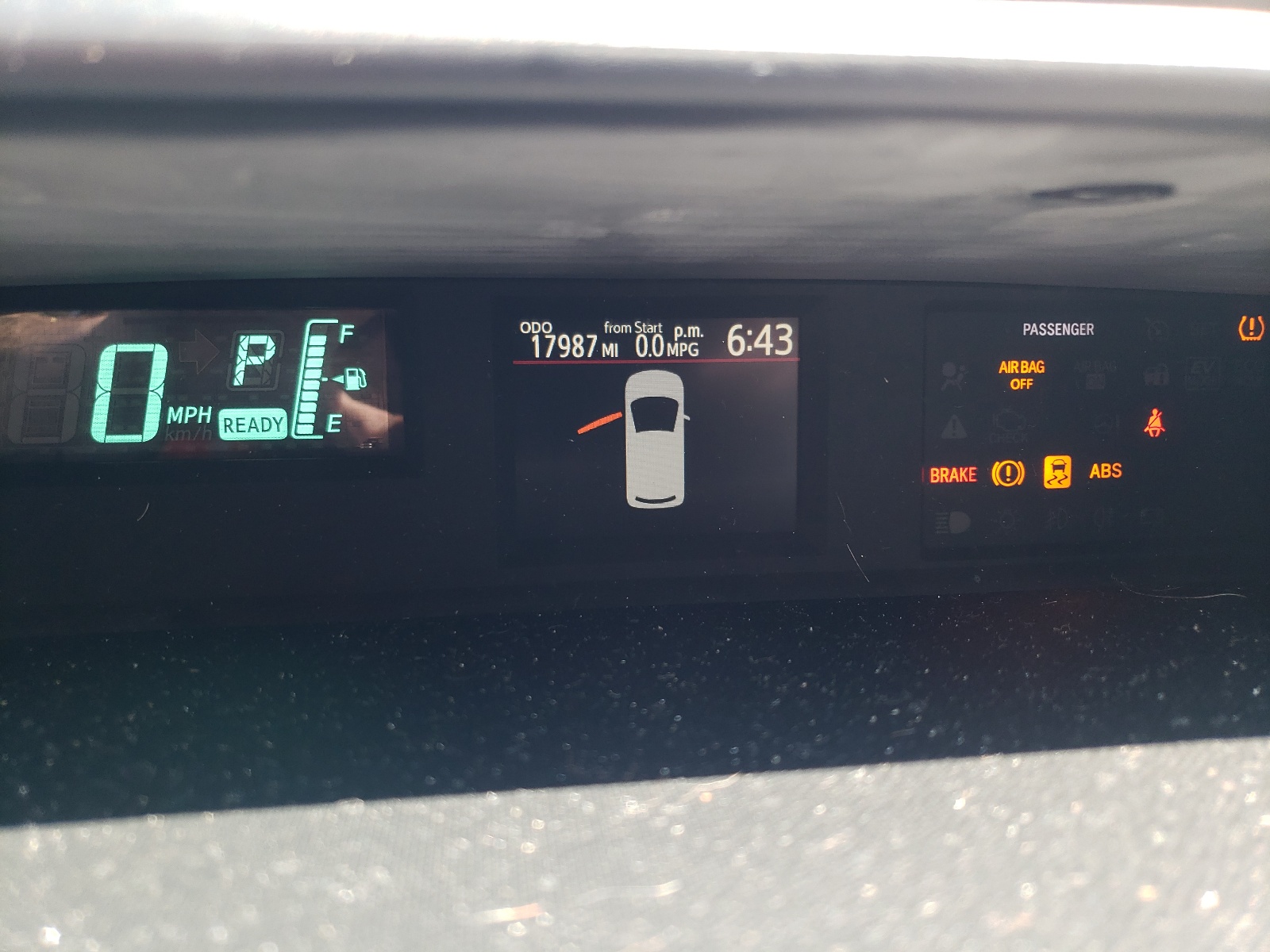 Photo 8 from auction – 2013 TOYOTA PRIUS C with VIN JTDKDTB30D1542737