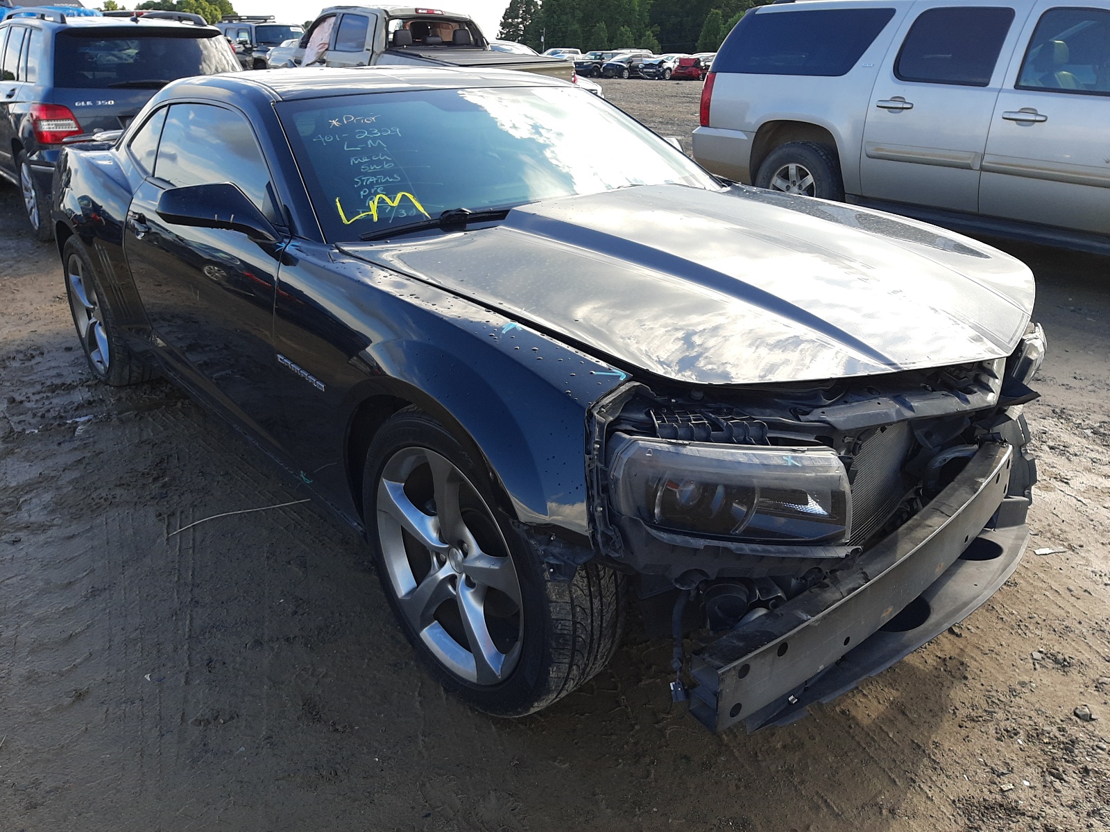 CHEVROLET CAMARO LT 2014 with VIN 2G1FB1E31E9140738 - Photo from auction