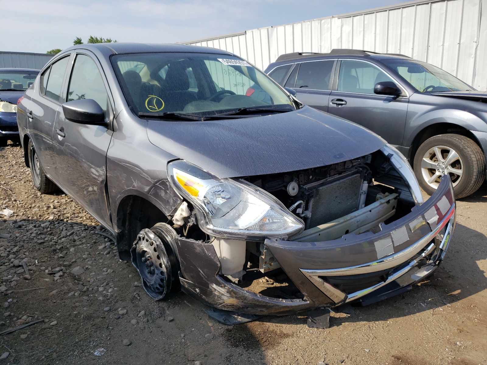 Photo 1 from auction – 2018 NISSAN VERSA S with VIN 3N1CN7AP9JL803108