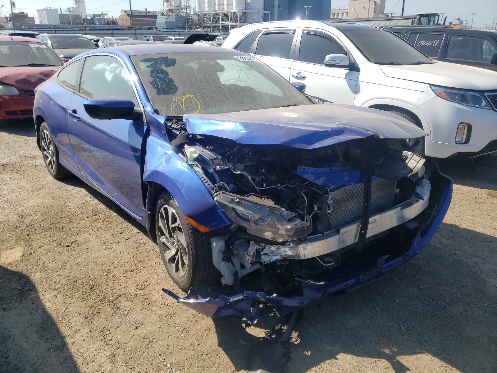 Photo 1 from auction – 2016 HONDA CIVIC LX with VIN 2HGFC4B56GH304863