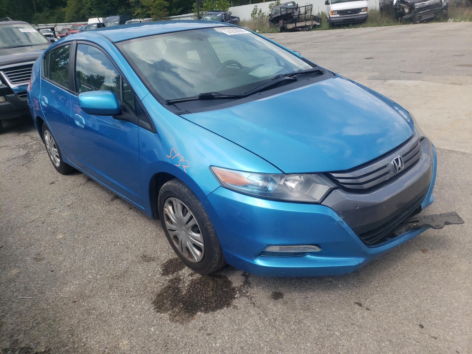 HONDA INSIGHT 2011 z numerem VIN JHMZE2H36BS001355 - Zdjęcie z aukcji