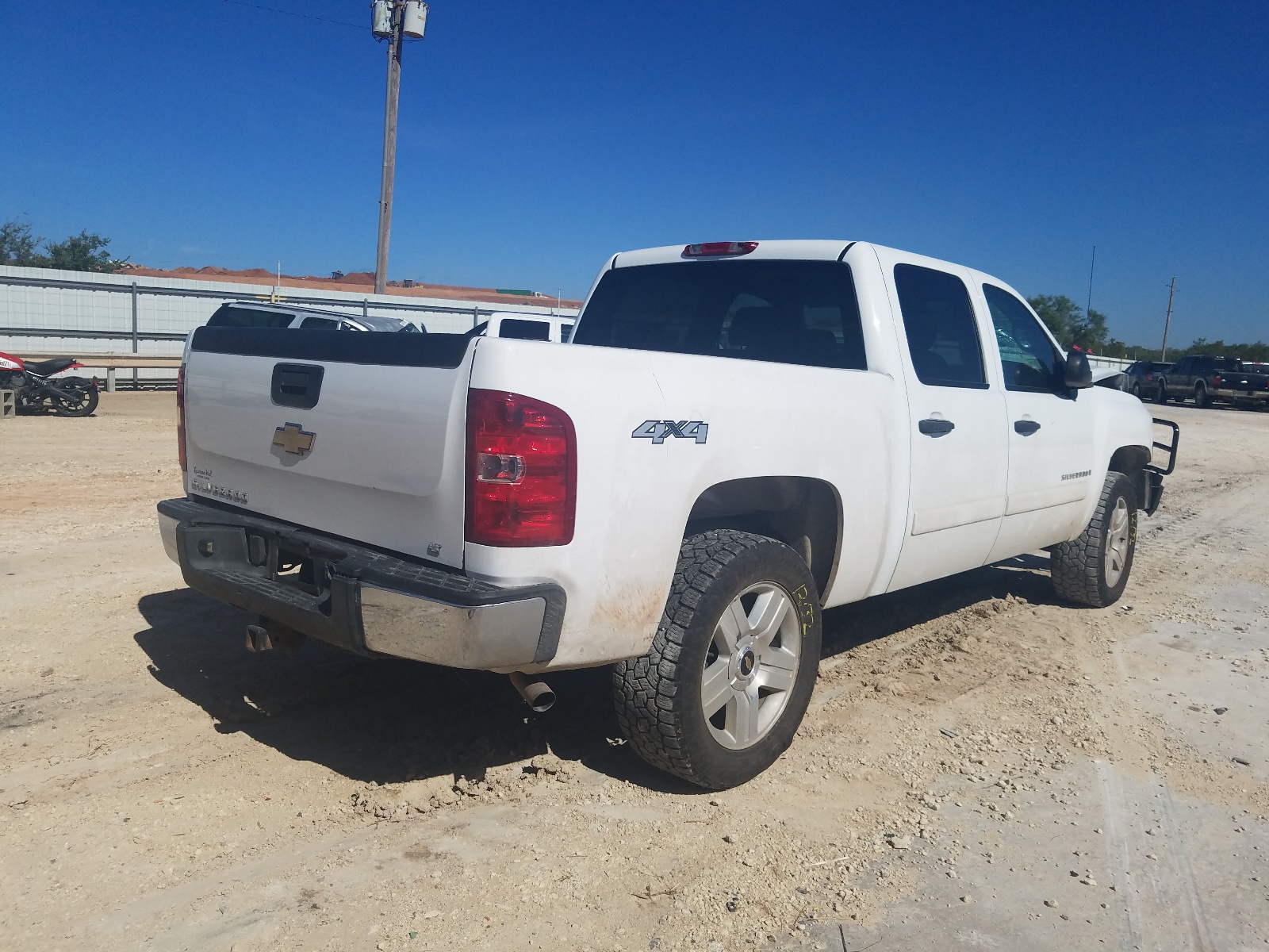 Photo 4 from auction – 2008 CHEVROLET SILVERADO with VIN 3GCEK13J78G310292