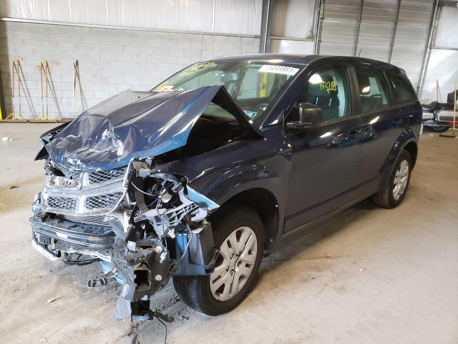Photo 2 from auction – 2014 DODGE JOURNEY SE with VIN 3C4PDCAB8ET267384