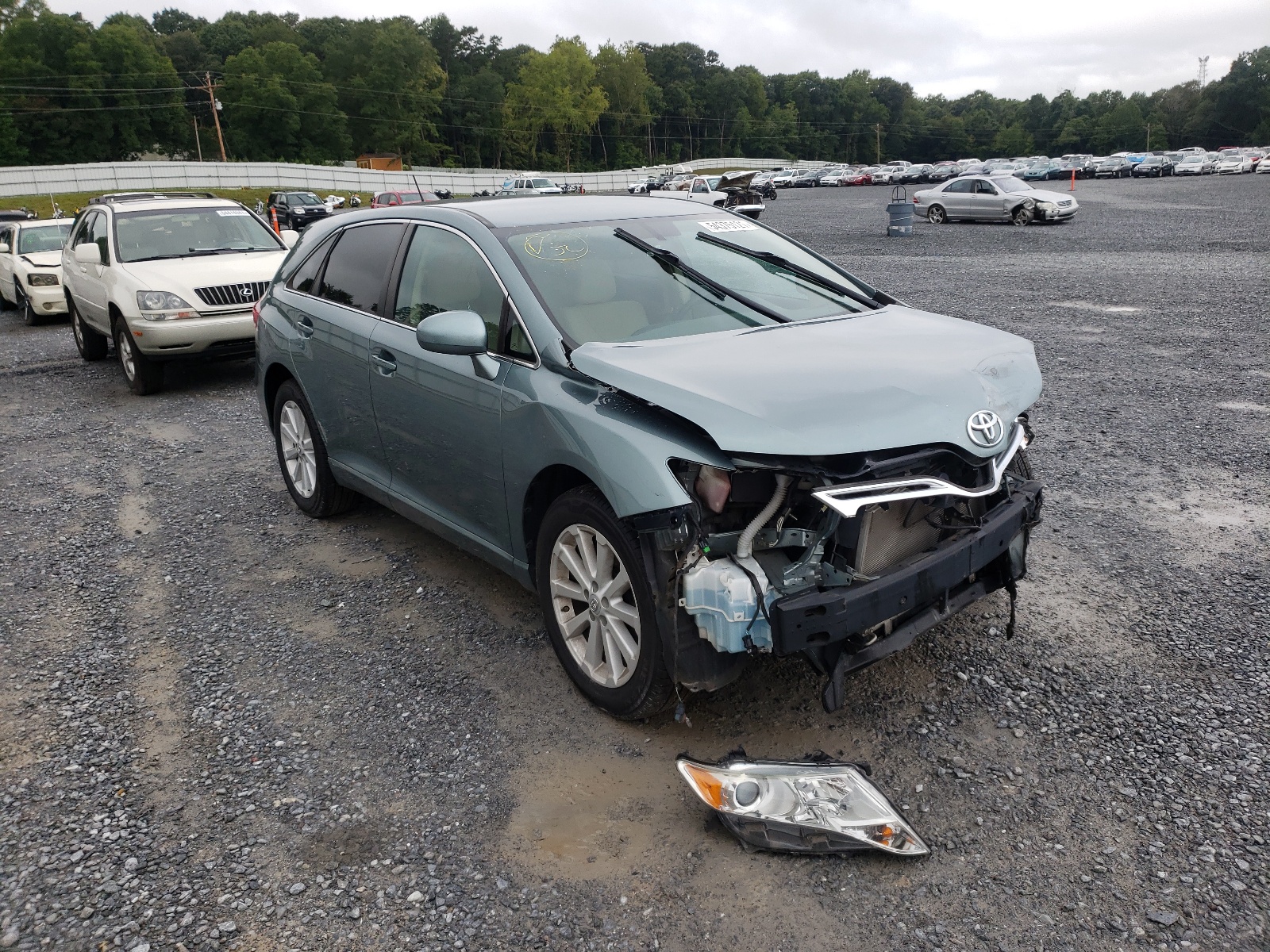 TOYOTA VENZA LE 2012 with VIN 4T3ZA3BBXCU055186 - Photo from auction