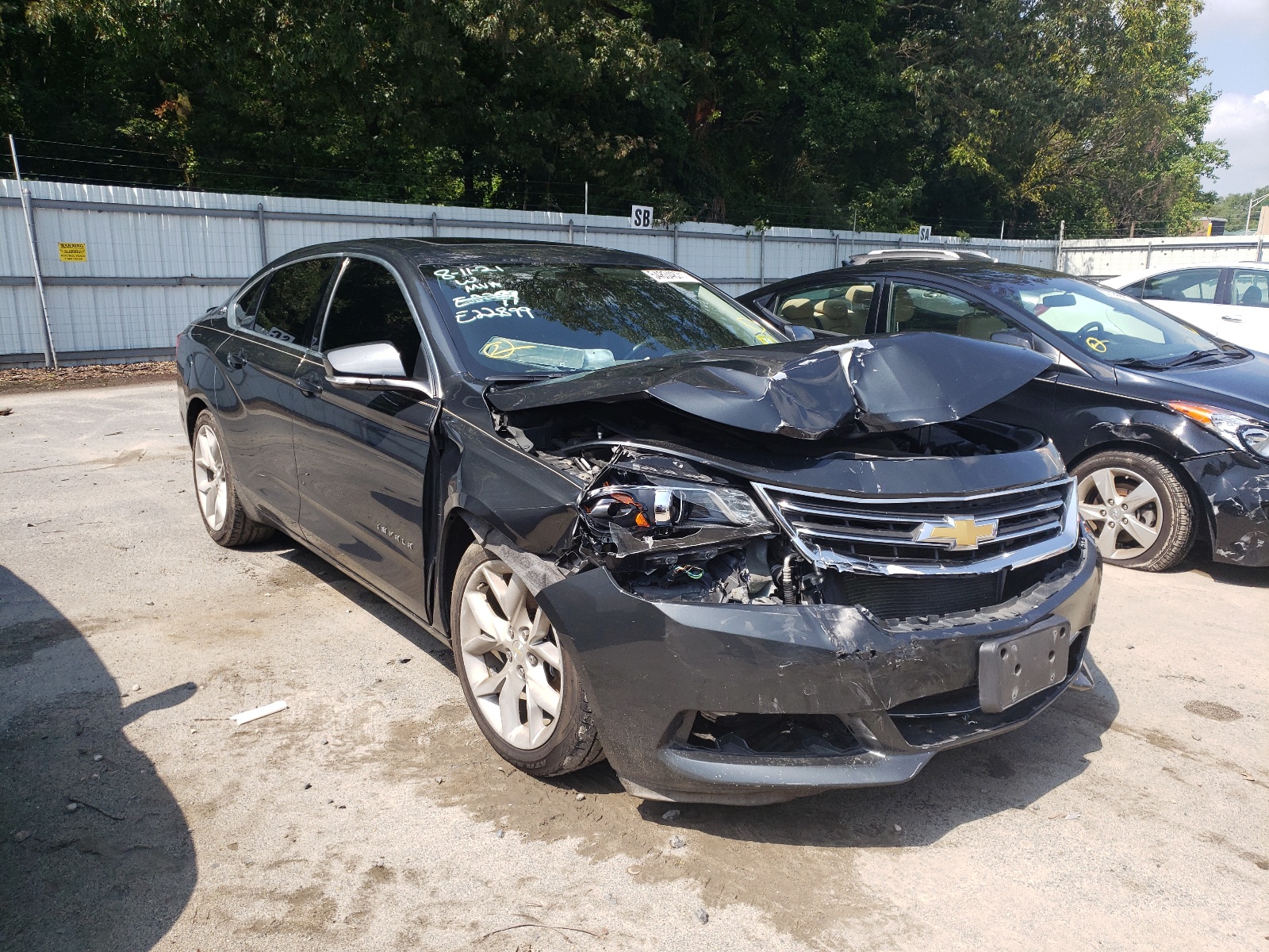 Photo 1 from auction – 2015 CHEVROLET IMPALA LT with VIN 2G1125S30F9222449