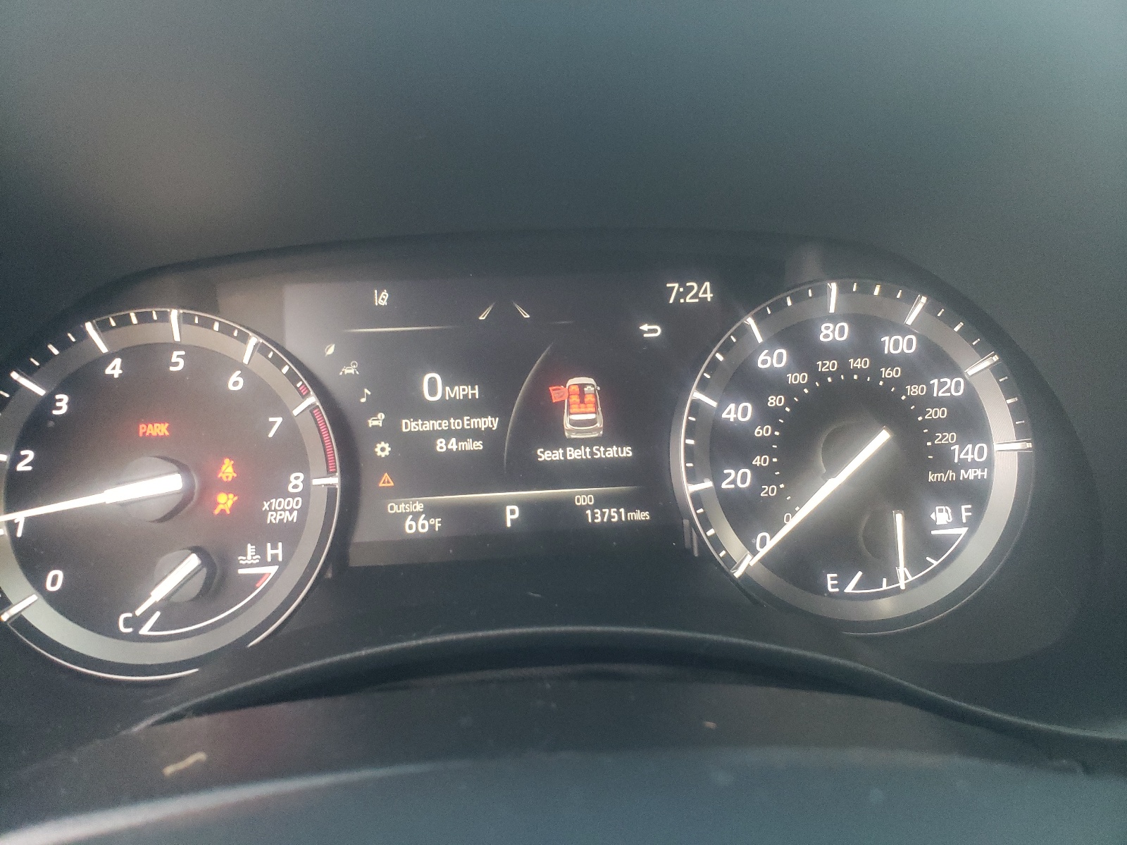 Photo 8 from auction – 2021 TOYOTA HIGHLANDER with VIN 5TDGZRBH9MS088299