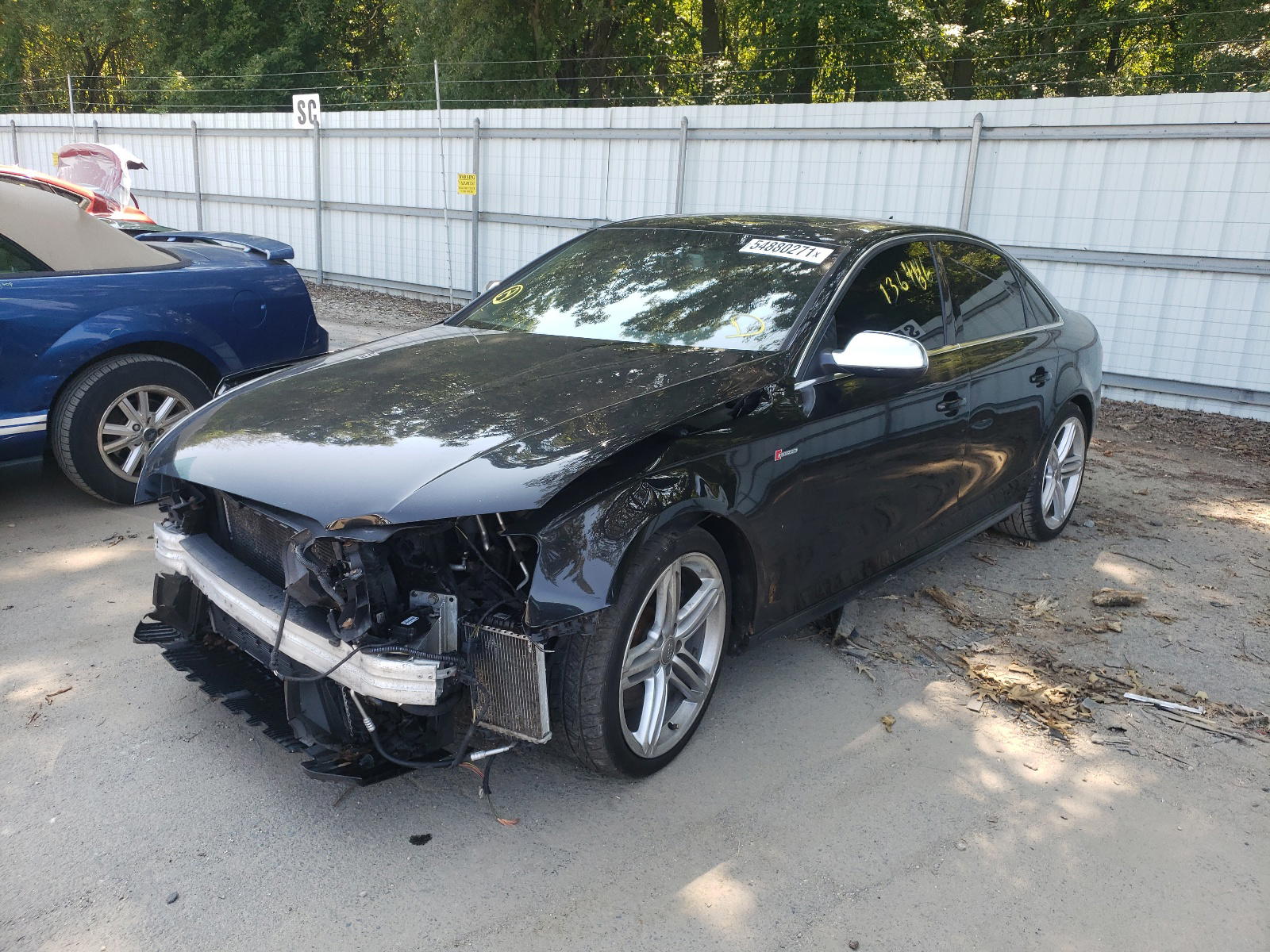 Photo 2 from auction – 2012 AUDI S4 PREMIUM with VIN WAUBGAFL8CA043542