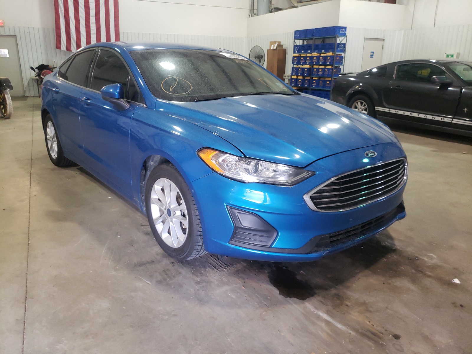 FORD FUSION SE 2020 with VIN 3FA6P0HD0LR232475 - Photo from auction