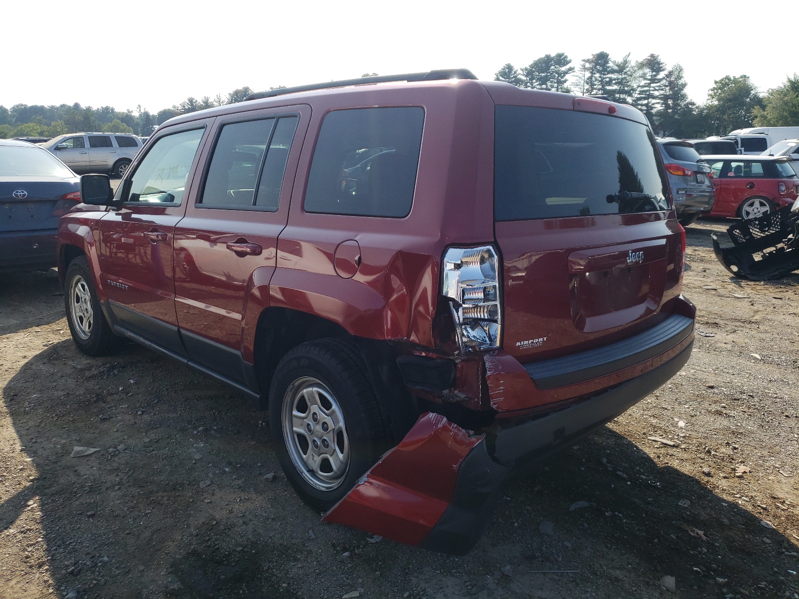 Photo 3 from auction – 2015 JEEP PATRIOT SP with VIN 1C4NJPBA6FD170544