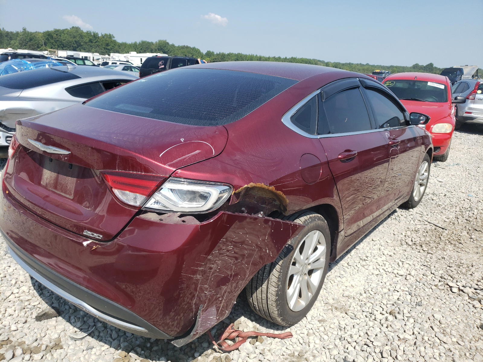 Photo 4 from auction – 2015 CHRYSLER 200 LIMITE with VIN 1C3CCCAB0FN635225