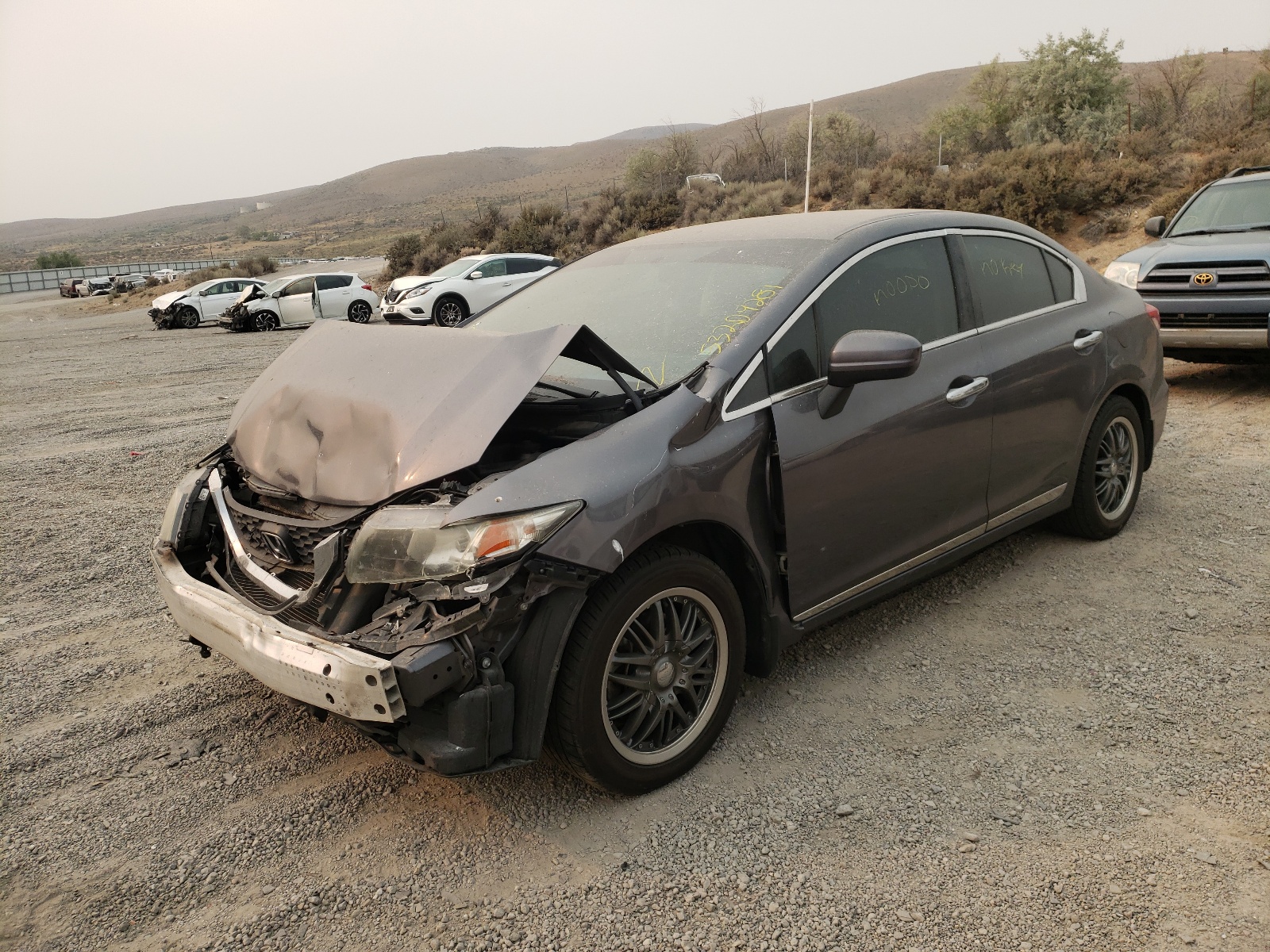 Photo 2 from auction – 2015 HONDA CIVIC SE with VIN 2HGFB2F70FH524162