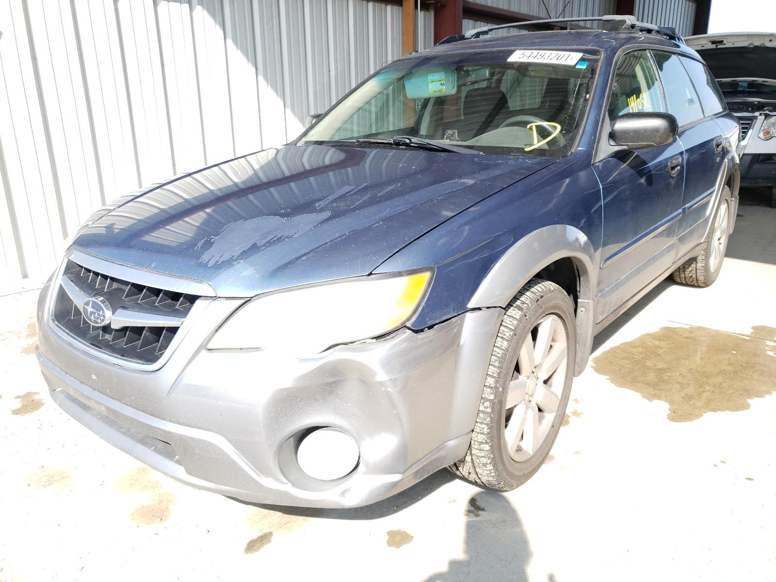 Photo 2 from auction – 2008 SUBARU OUTBACK 2. with VIN 4S4BP61CX87321736