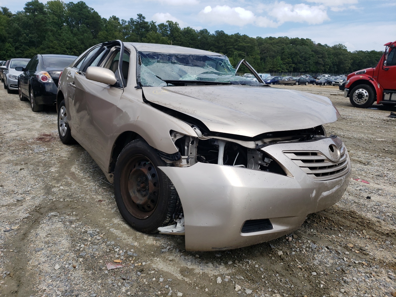 TOYOTA CAMRY CE 2007 with VIN 4T1BE46K67U132933 - Photo from auction