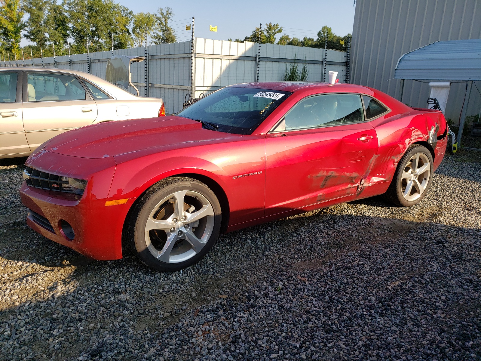 Photo 2 from auction – 2013 CHEVROLET CAMARO LT with VIN 2G1FB1E38D9126673