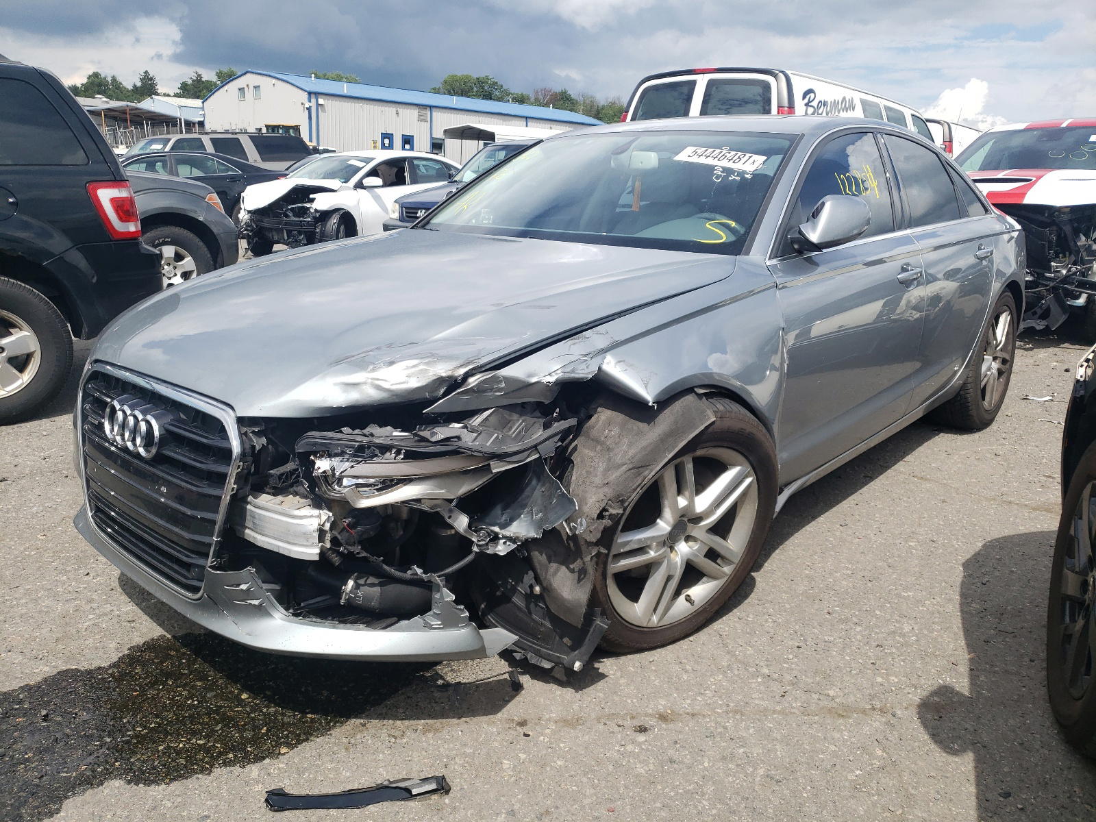 Photo 2 from auction – 2014 AUDI A6 PREMIUM with VIN WAUFMAFC0EN106591