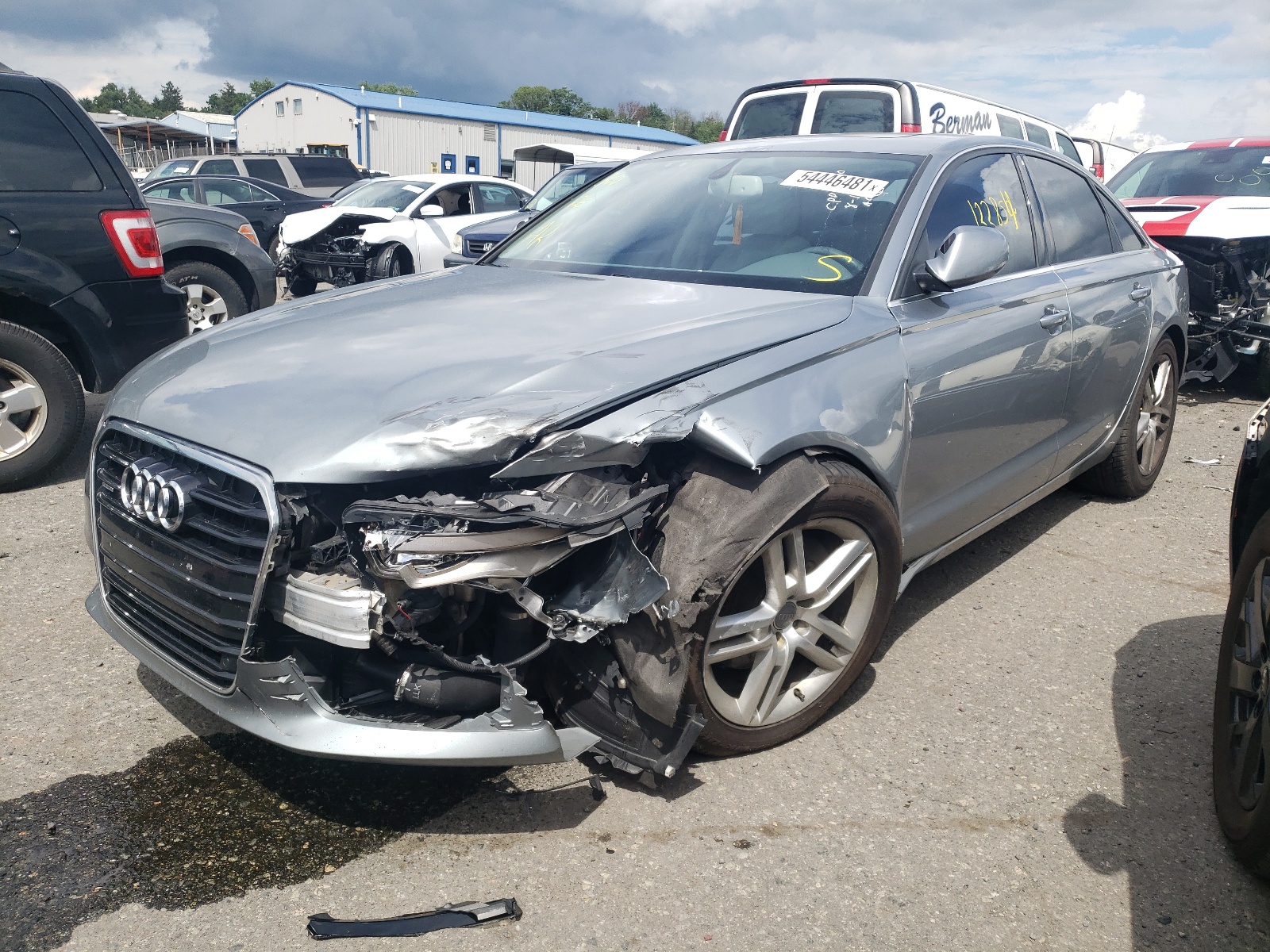 صورة رقم 2 من المزاد - 2014 AUDI A6 PREMIUM مع VIN WAUFMAFC0EN106591