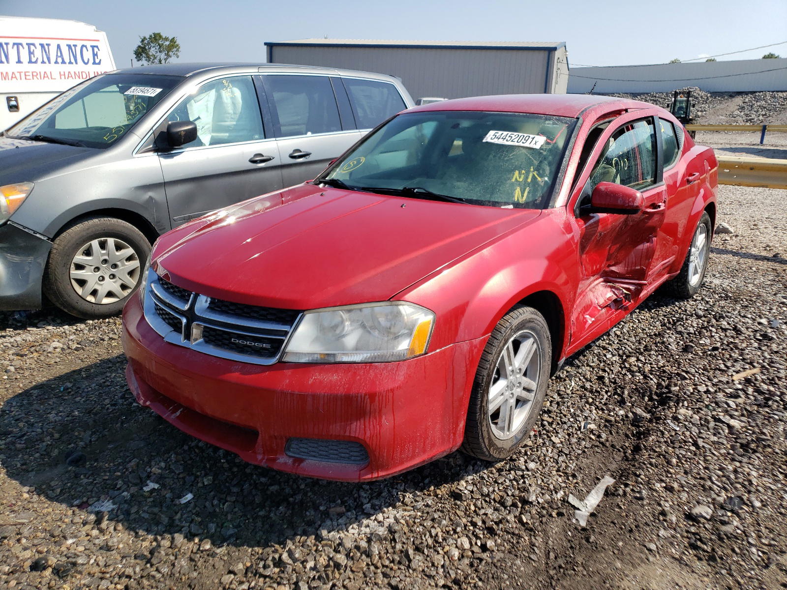 Photo 2 from auction – 2012 DODGE AVENGER SX with VIN 1C3CDZCB4CN137943