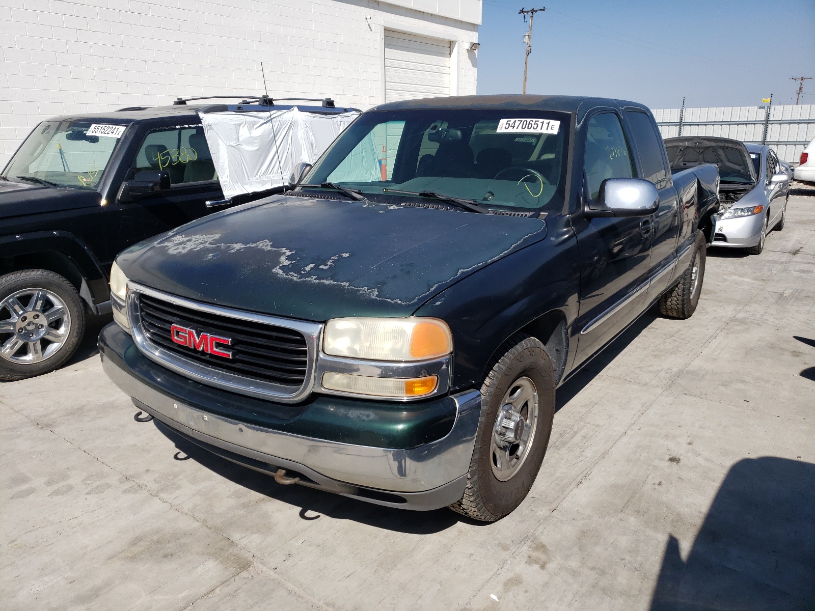 Photo 2 from auction – 2001 GMC SIERRA 15 with VIN 1GTEC19T41Z202661