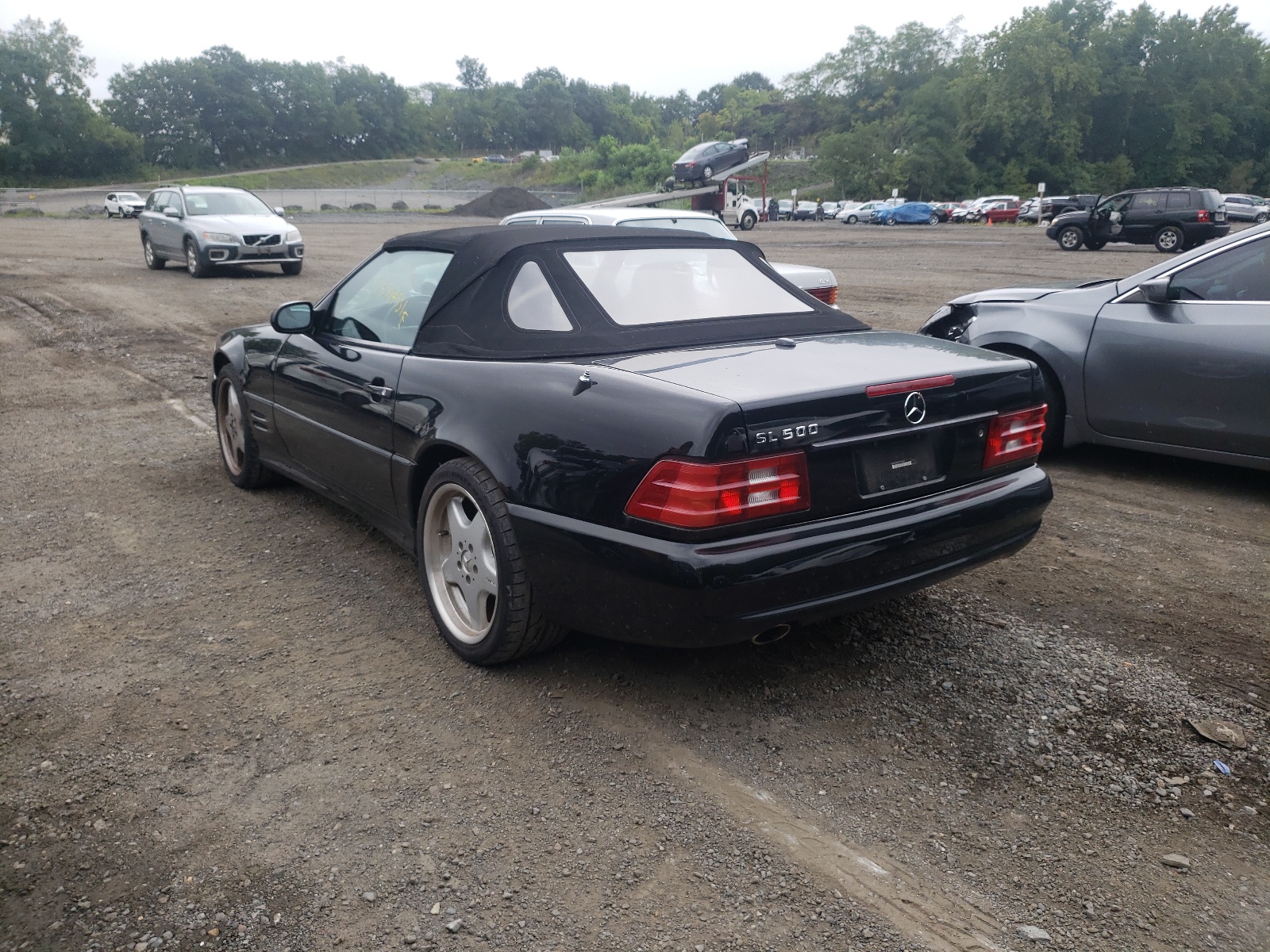 Photo 3 from auction – 2002 MERCEDES-BENZ SL 500 with VIN WDBFA68F32F204826