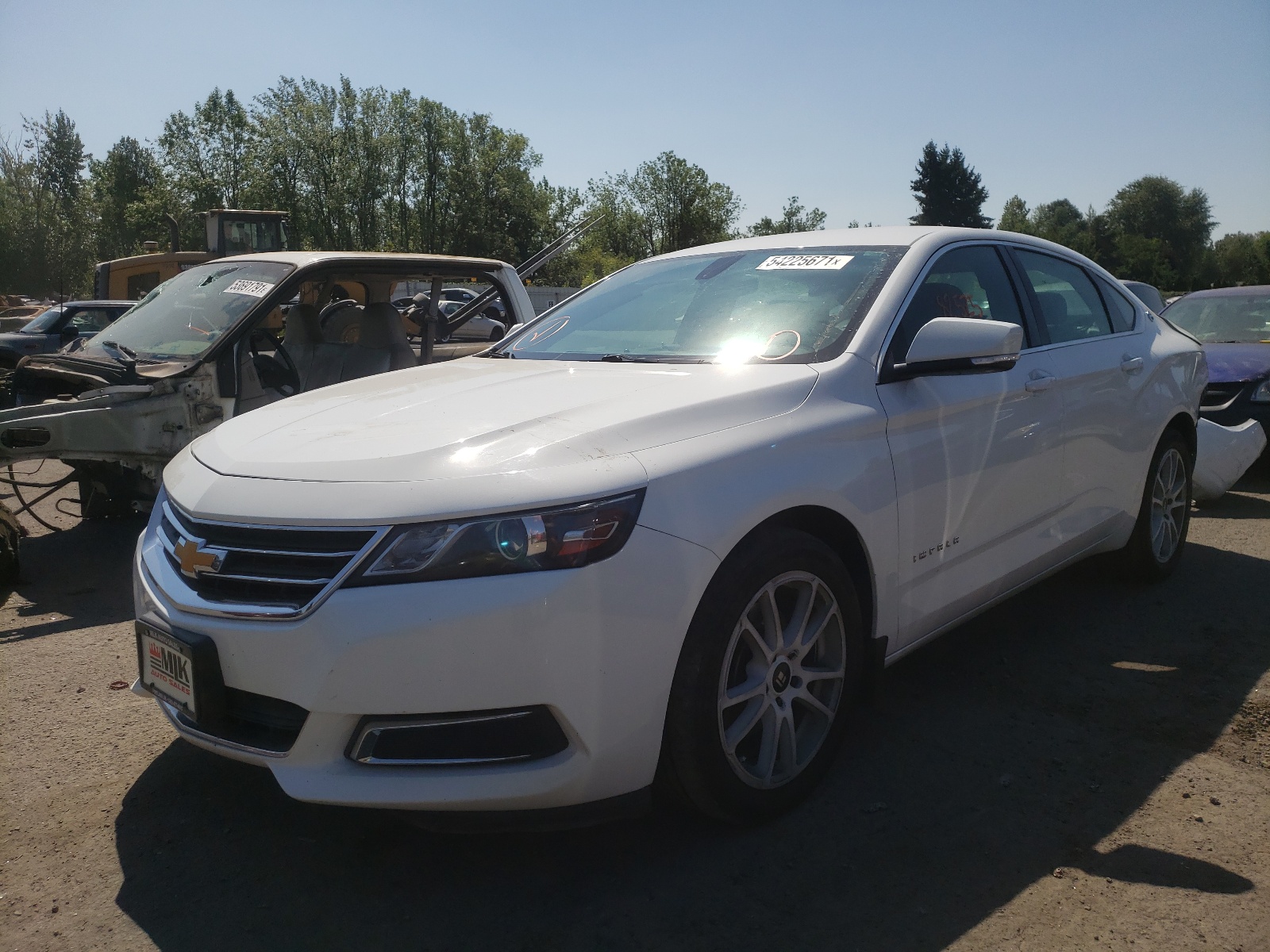 Photo 2 from auction – 2014 CHEVROLET IMPALA LT with VIN 2G1125S38E9106138