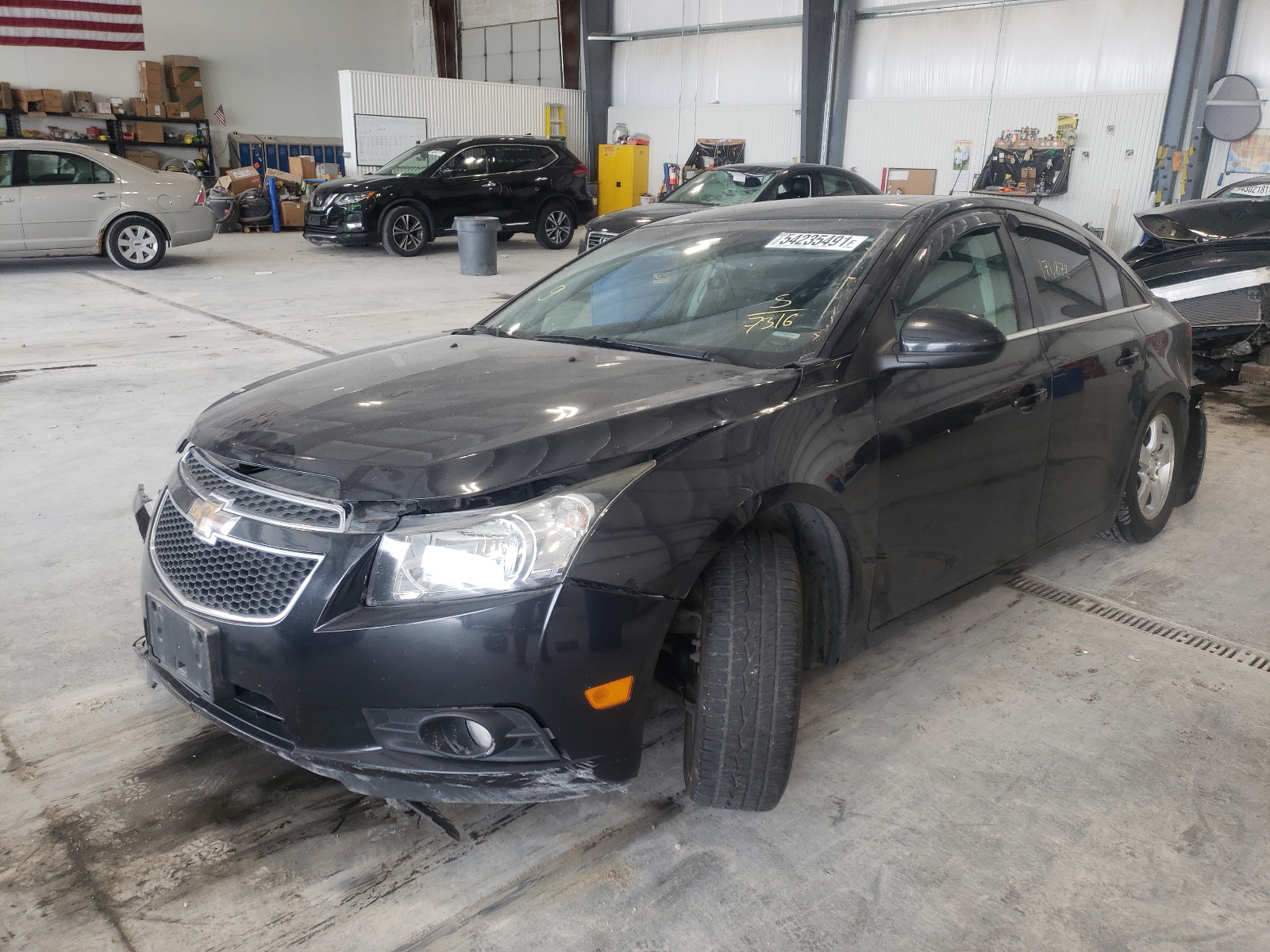 Photo 2 from auction – 2013 CHEVROLET CRUZE LT with VIN 1G1PC5SB5D7167316