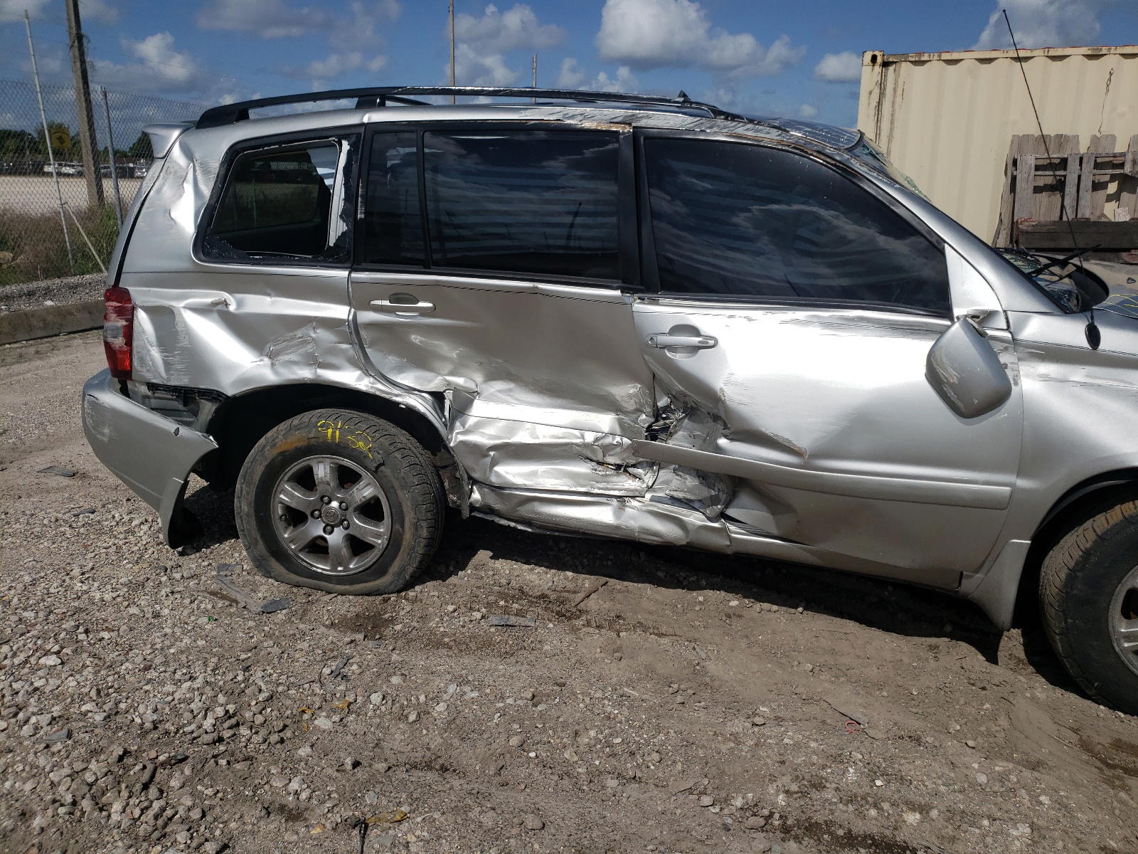 Photo 9 from auction – 2007 TOYOTA HIGHLANDER with VIN JTEEP21AX70187404