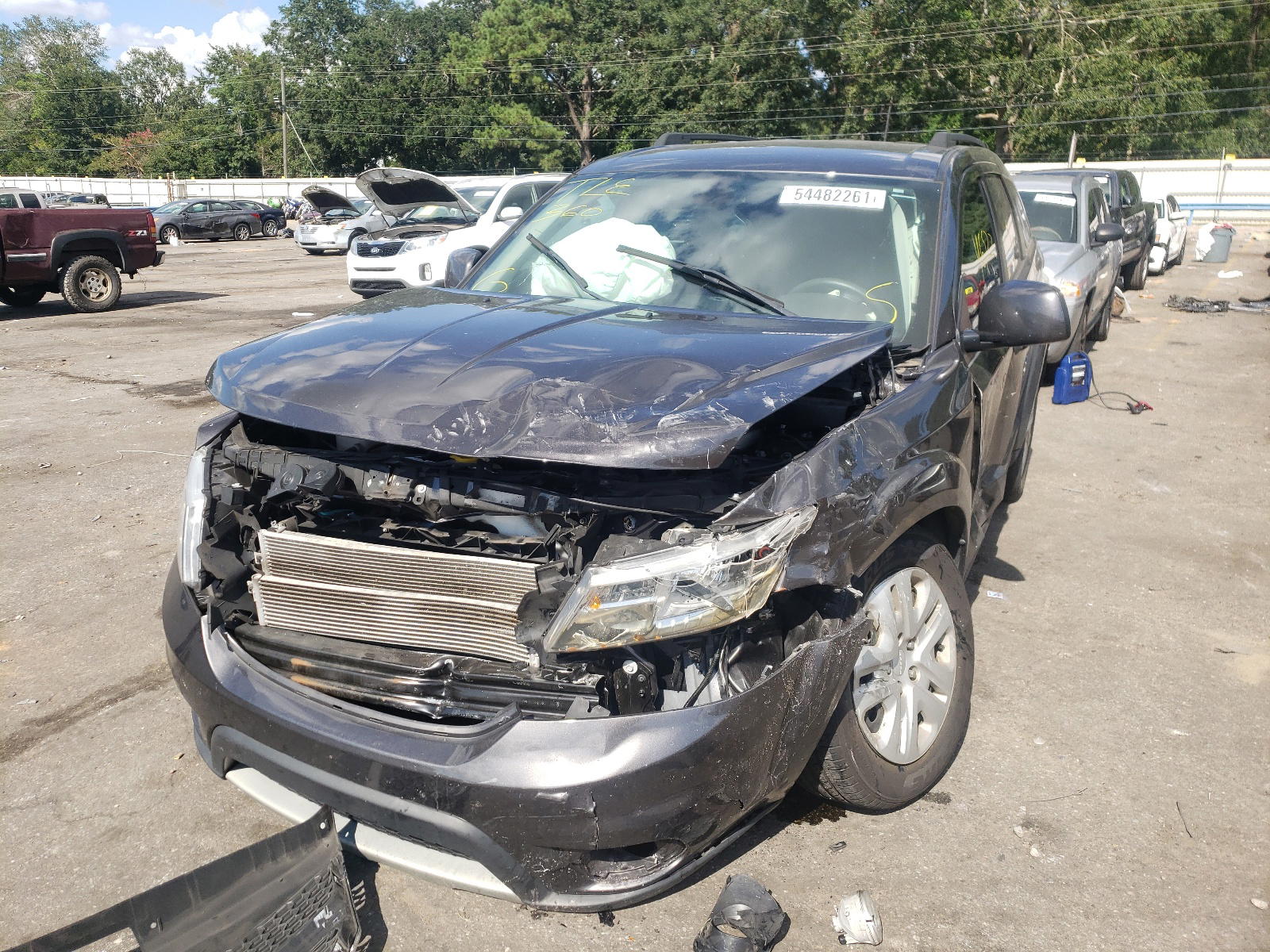 Photo 2 from auction – 2019 DODGE JOURNEY SE with VIN 3C4PDCBB8KT701135