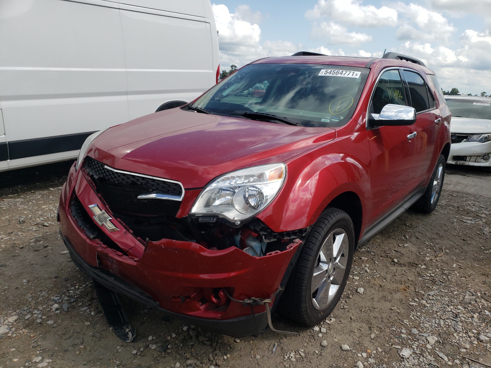 Photo 9 from auction – 2015 CHEVROLET EQUINOX LT with VIN 2GNALBEK8F6405340