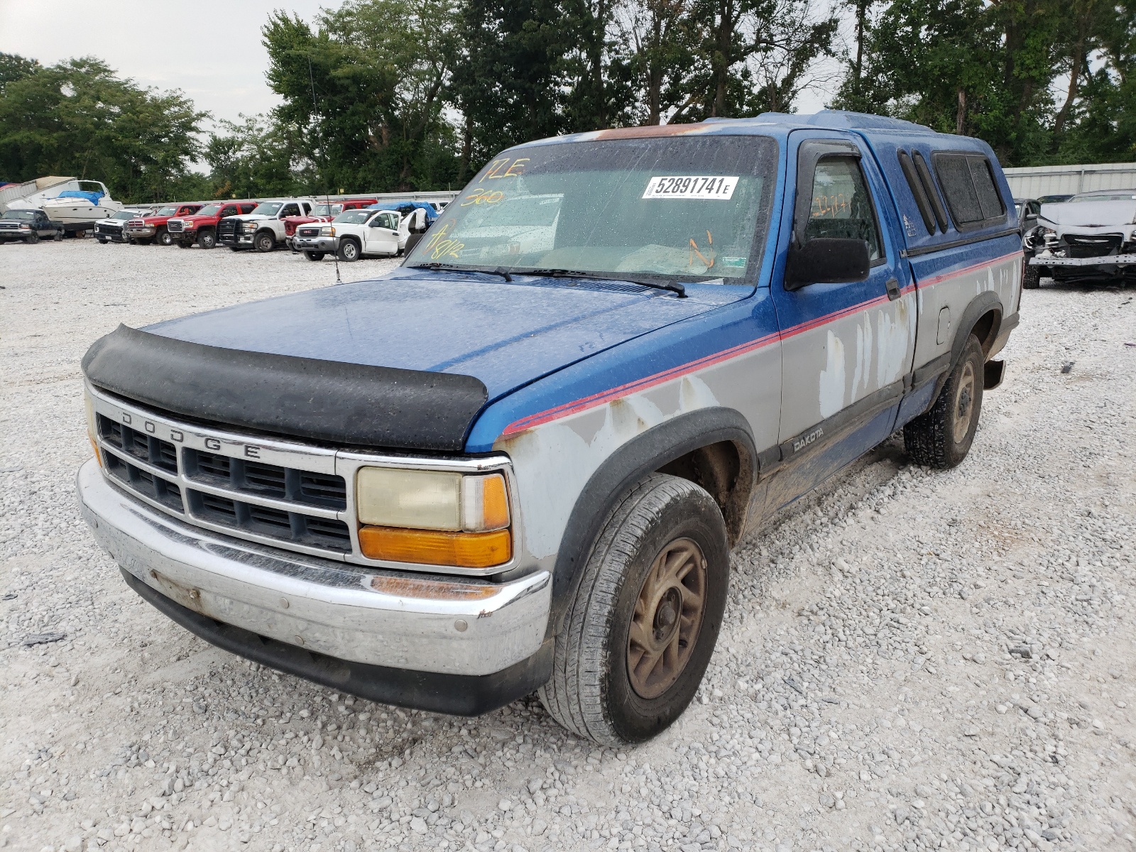 Photo 2 from auction – 1992 DODGE DAKOTA with VIN 1B7FL26XXNS547662