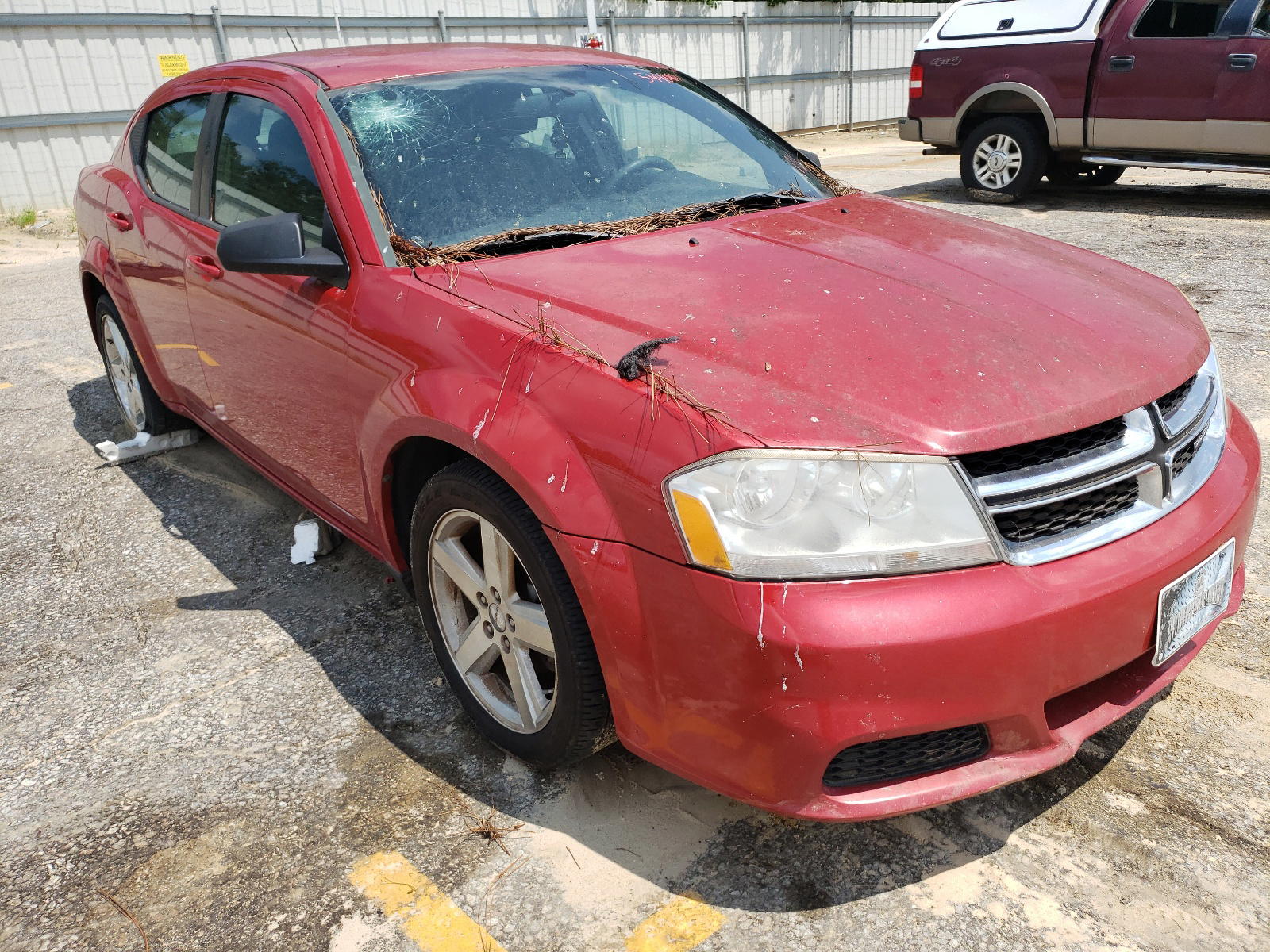 Photo 9 from auction – 2013 DODGE AVENGER SE with VIN 1C3CDZAB3DN618626